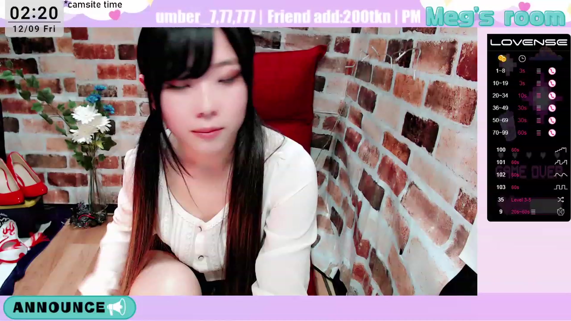 Gallery image thumbnail from Meg_s2's myfreecams stream on, 12/09/2022, 10:34 image 10 of 20