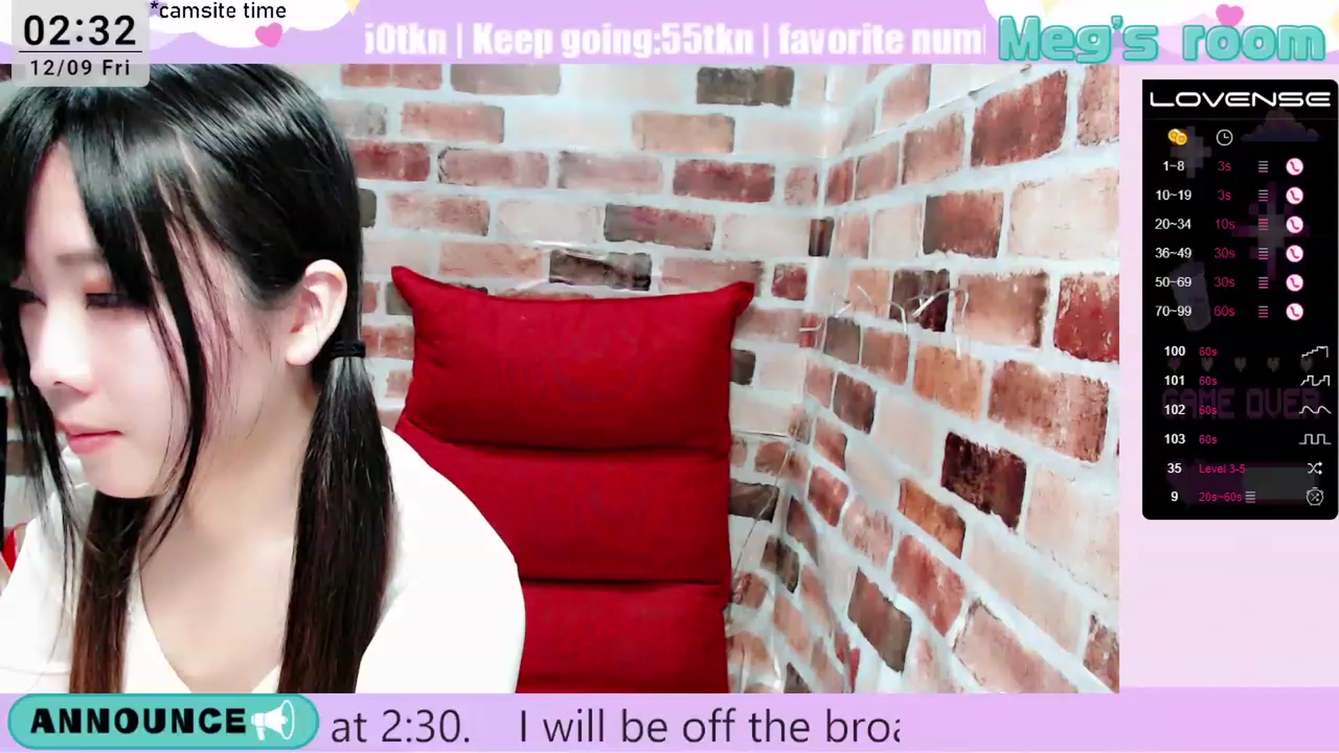 Gallery image thumbnail from Meg_s2's myfreecams stream on, 12/09/2022, 10:34 image 20 of 20