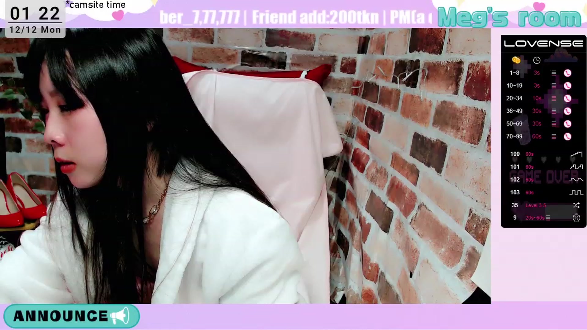Gallery image thumbnail from Meg_s2's myfreecams stream on, 12/12/2022, 10:17 image 4 of 20