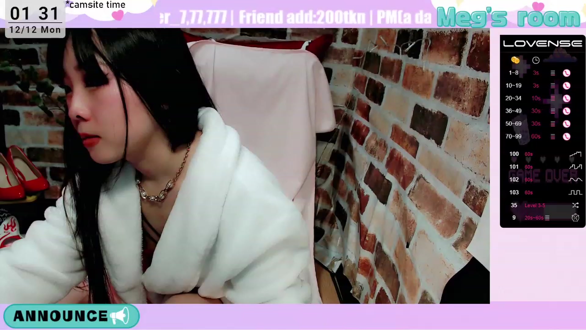 Gallery image thumbnail from Meg_s2's myfreecams stream on, 12/12/2022, 10:17 image 7 of 20