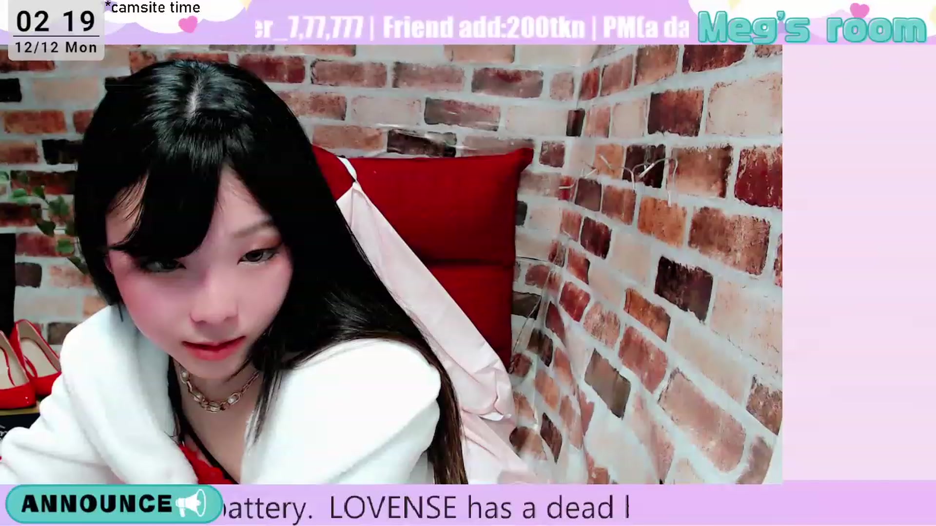 Gallery image thumbnail from Meg_s2's myfreecams stream on, 12/12/2022, 10:48 image 2 of 20