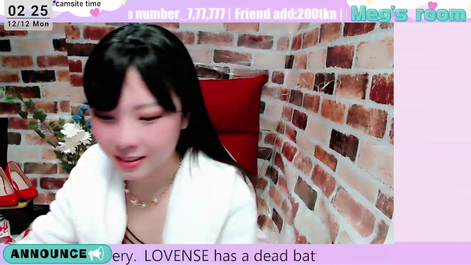 Gallery image thumbnail from Meg_s2's myfreecams stream on, 12/12/2022, 10:48 image 6 of 20