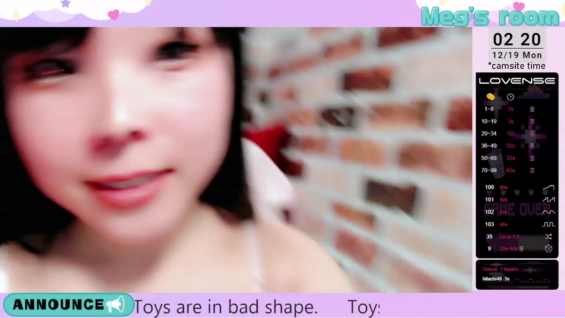 Gallery image thumbnail from Meg_s2's myfreecams stream on, 12/19/2022, 10:50 image 13 of 20