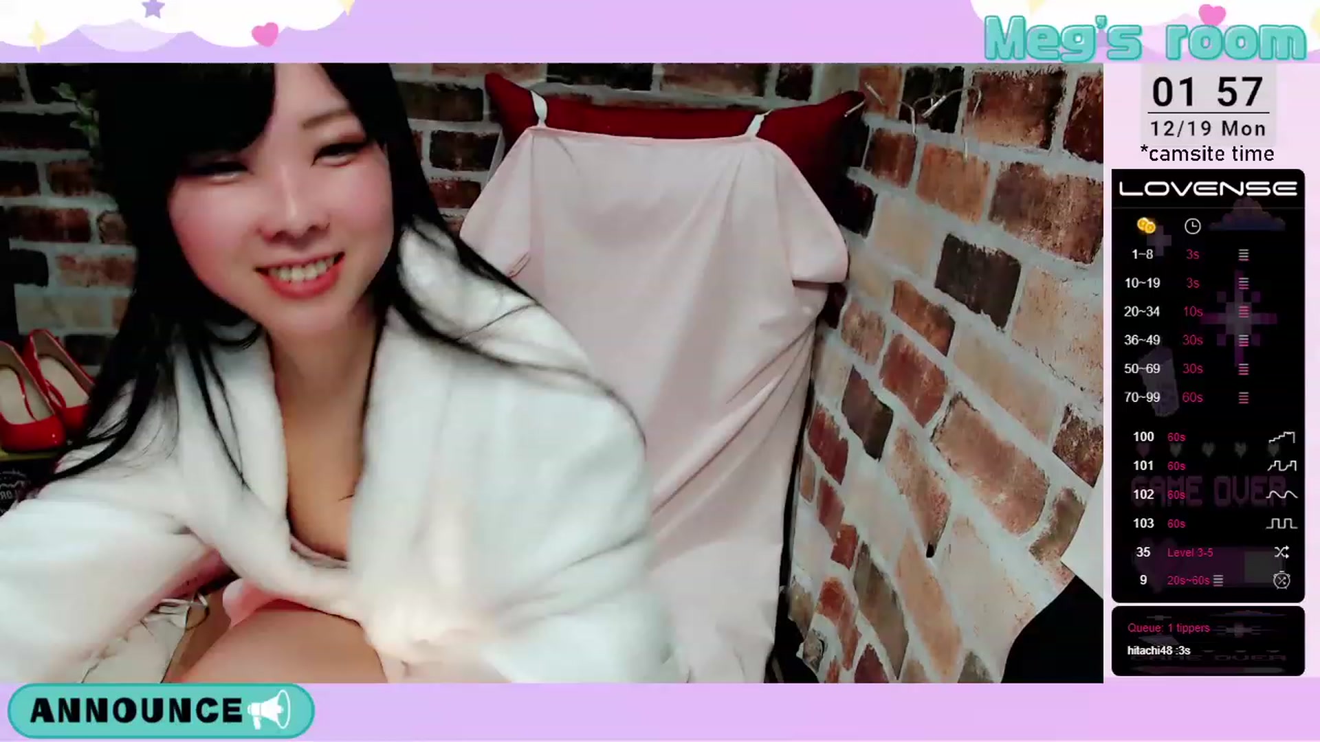 Gallery image thumbnail from Meg_s2's myfreecams stream on, 12/19/2022, 10:50 image 6 of 20