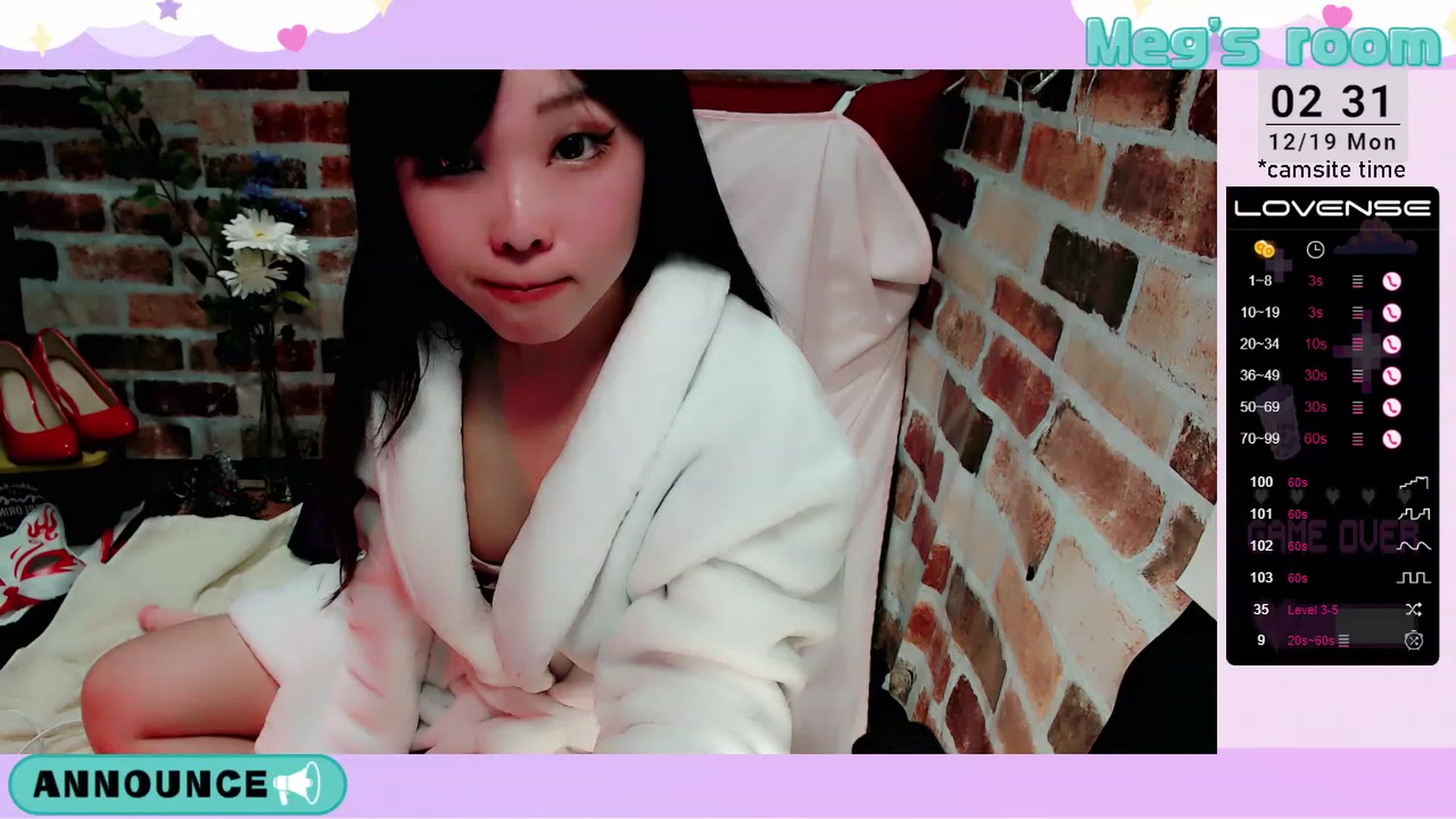Gallery image thumbnail from Meg_s2's myfreecams stream on, 12/19/2022, 10:50 image 16 of 20