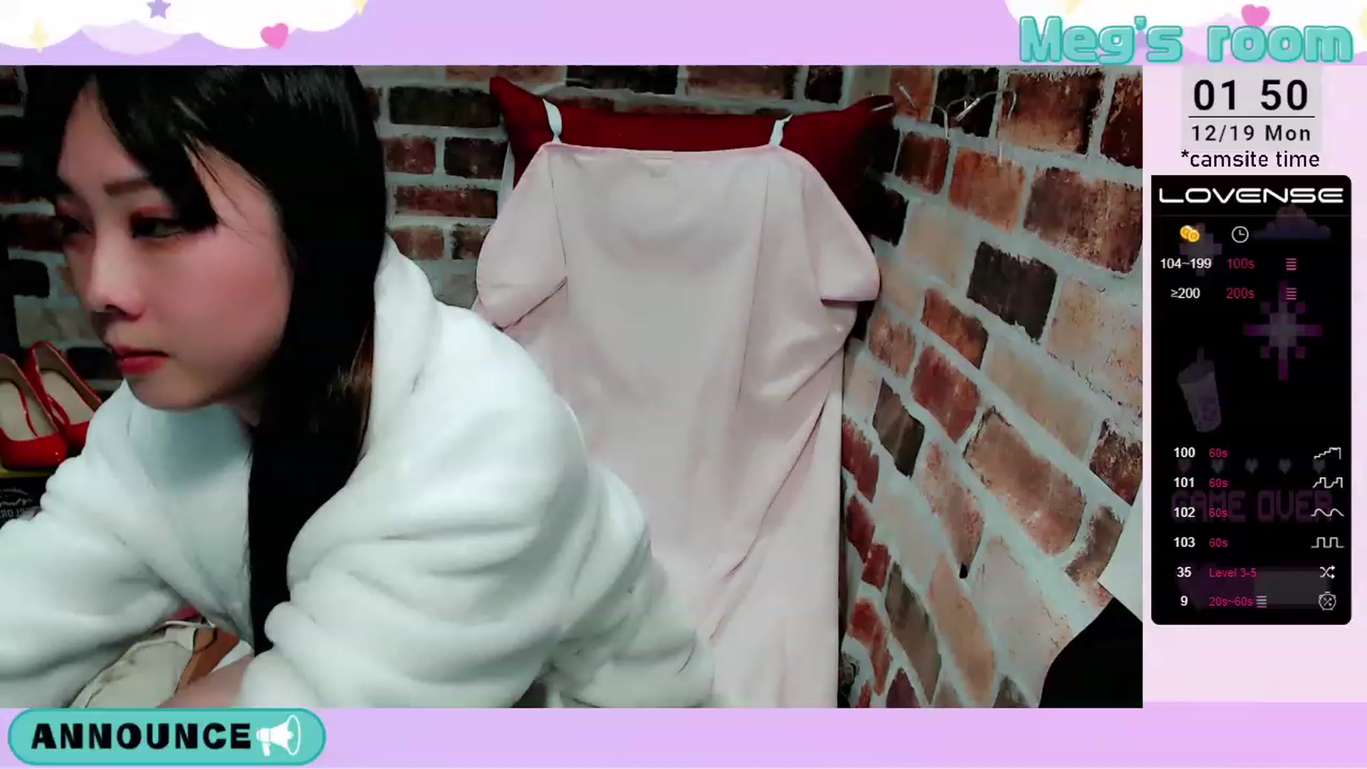 Gallery image thumbnail from Meg_s2's myfreecams stream on, 12/19/2022, 10:50 image 4 of 20
