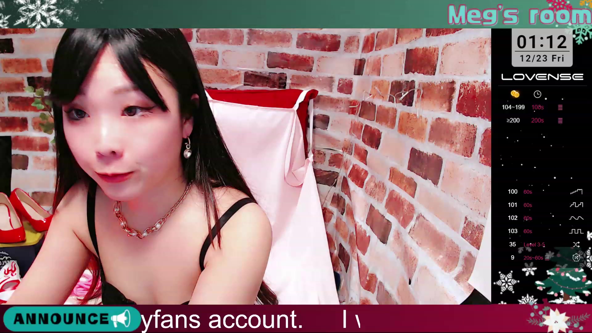 Gallery image thumbnail from Meg_s2's myfreecams stream on, 12/23/2022, 09:25 image 16 of 20