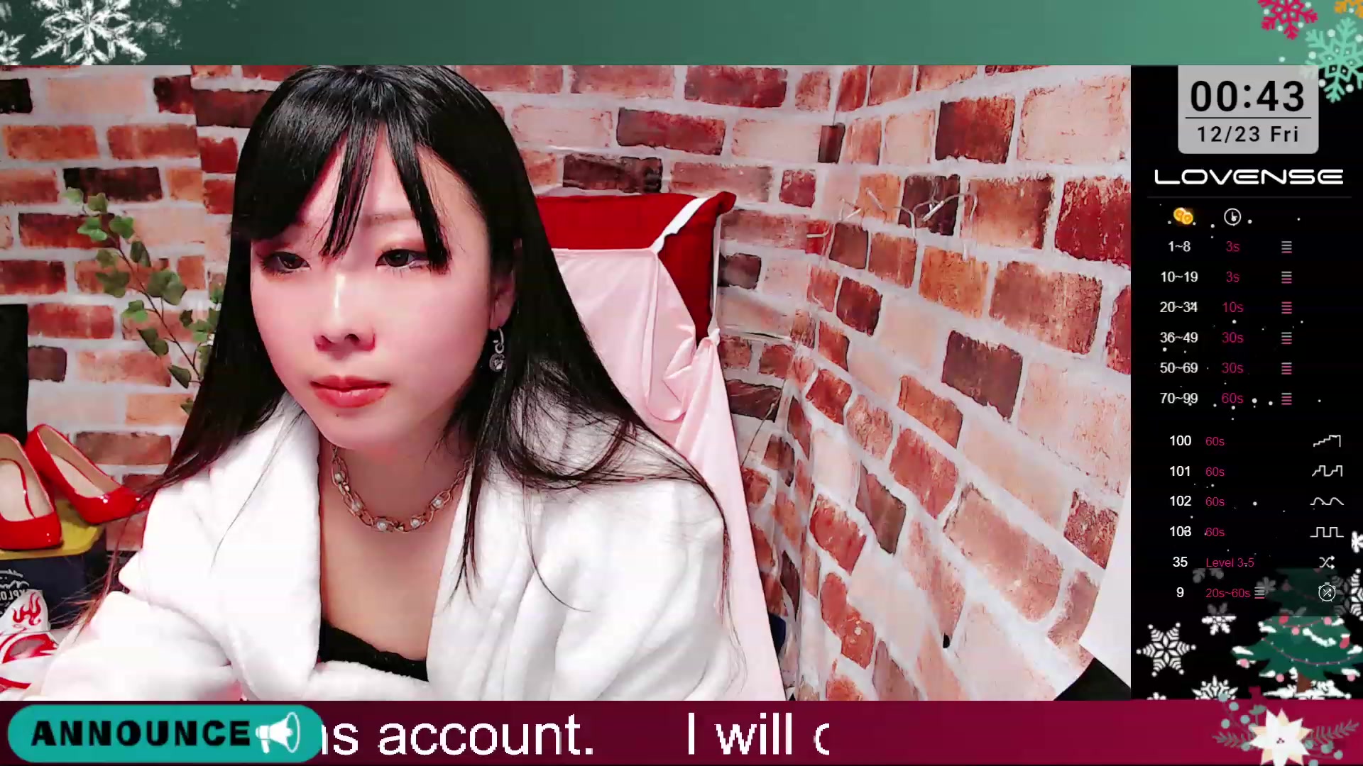 Gallery image thumbnail from Meg_s2's myfreecams stream on, 12/23/2022, 09:25 image 1 of 20