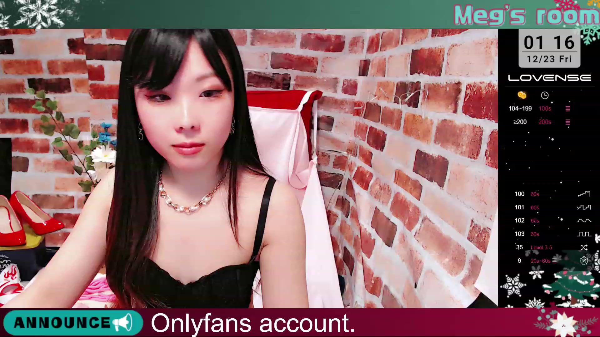 Gallery image thumbnail from Meg_s2's myfreecams stream on, 12/23/2022, 09:25 image 18 of 20