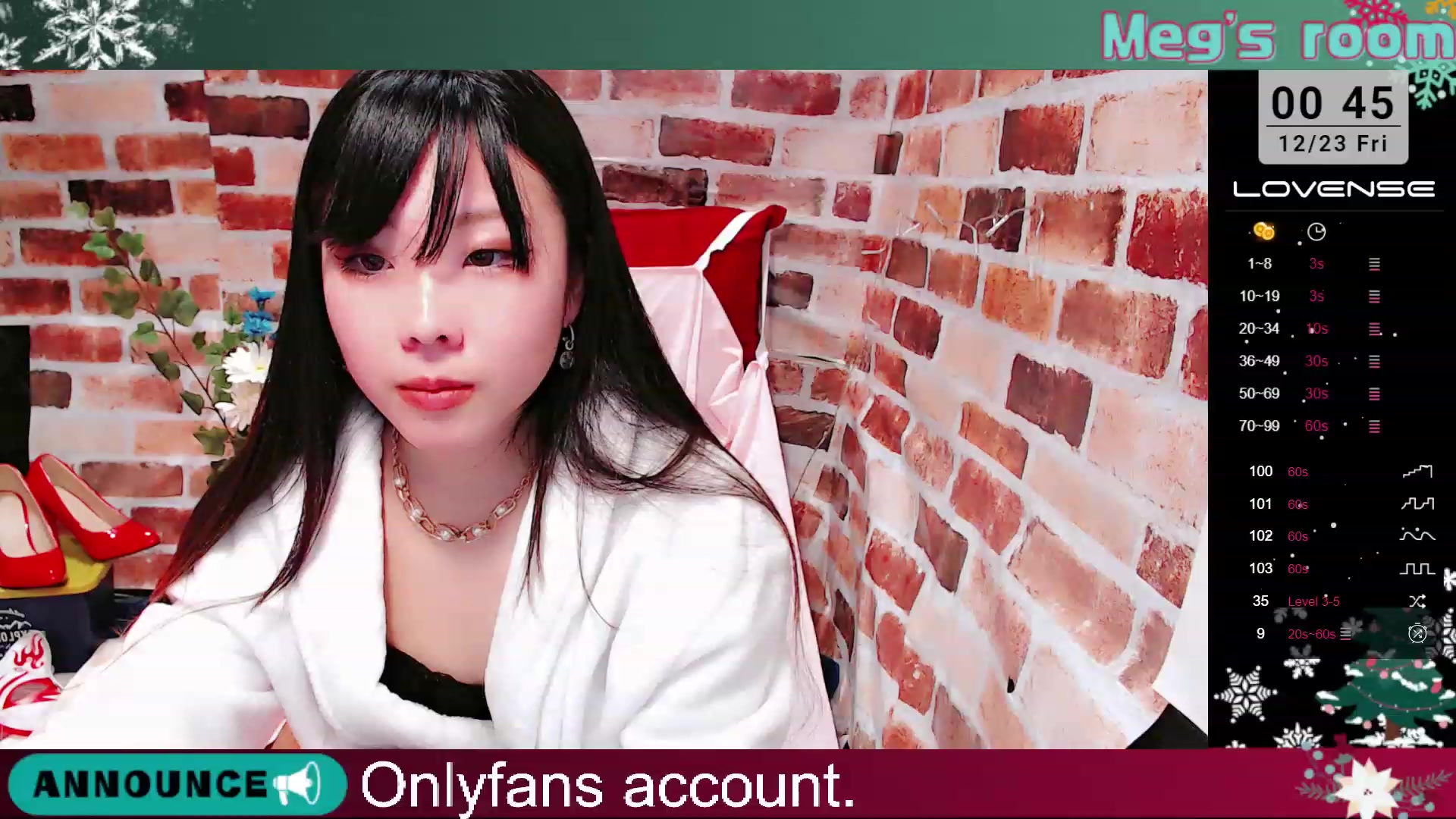 Gallery image thumbnail from Meg_s2's myfreecams stream on, 12/23/2022, 09:25 image 2 of 20