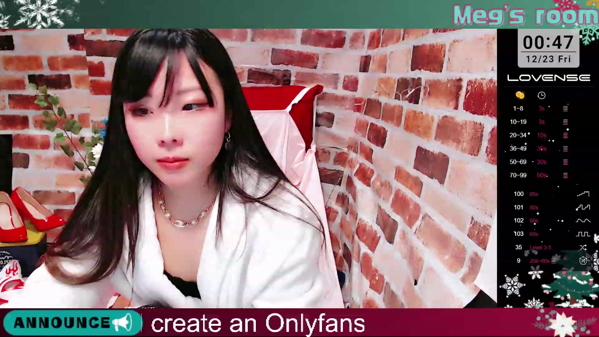 Gallery image thumbnail from Meg_s2's myfreecams stream on, 12/23/2022, 09:25 image 3 of 20