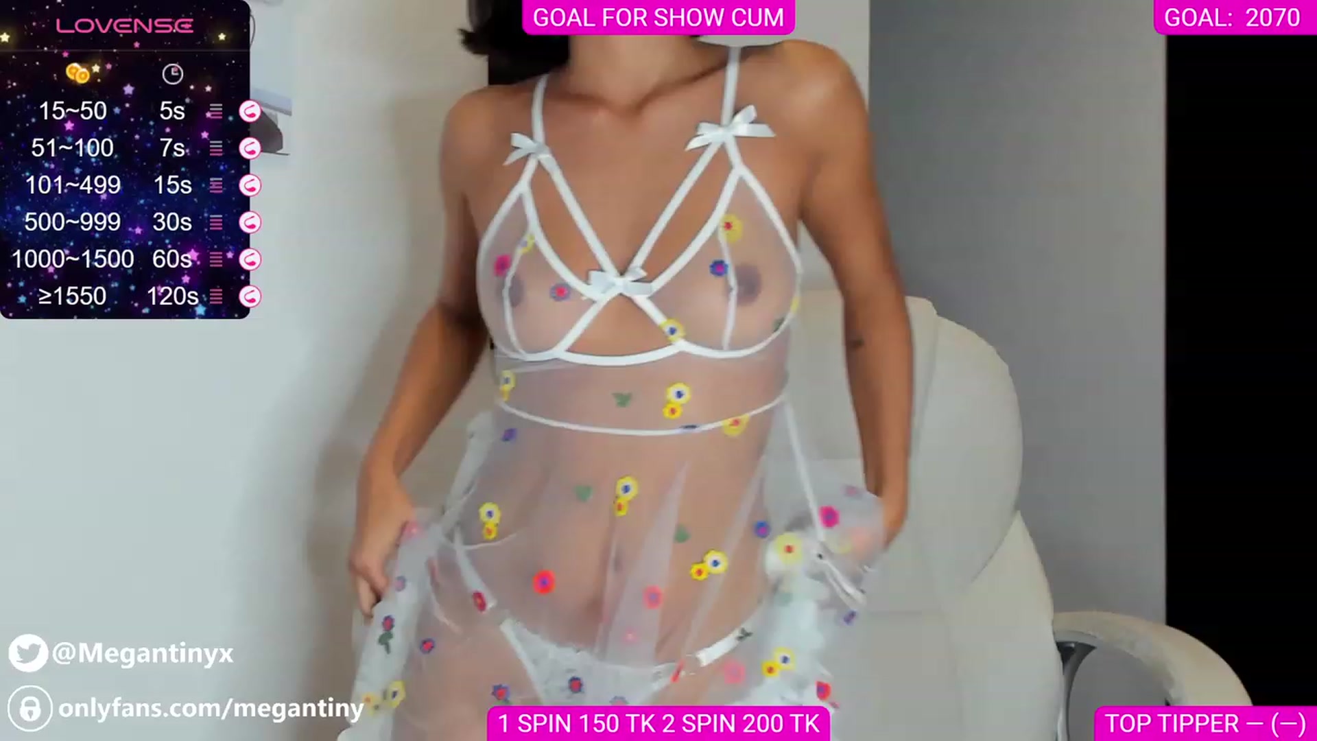 Gallery image thumbnail from MeganTiny's myfreecams stream on, 11/02/2023, 02:33 image 1 of 20