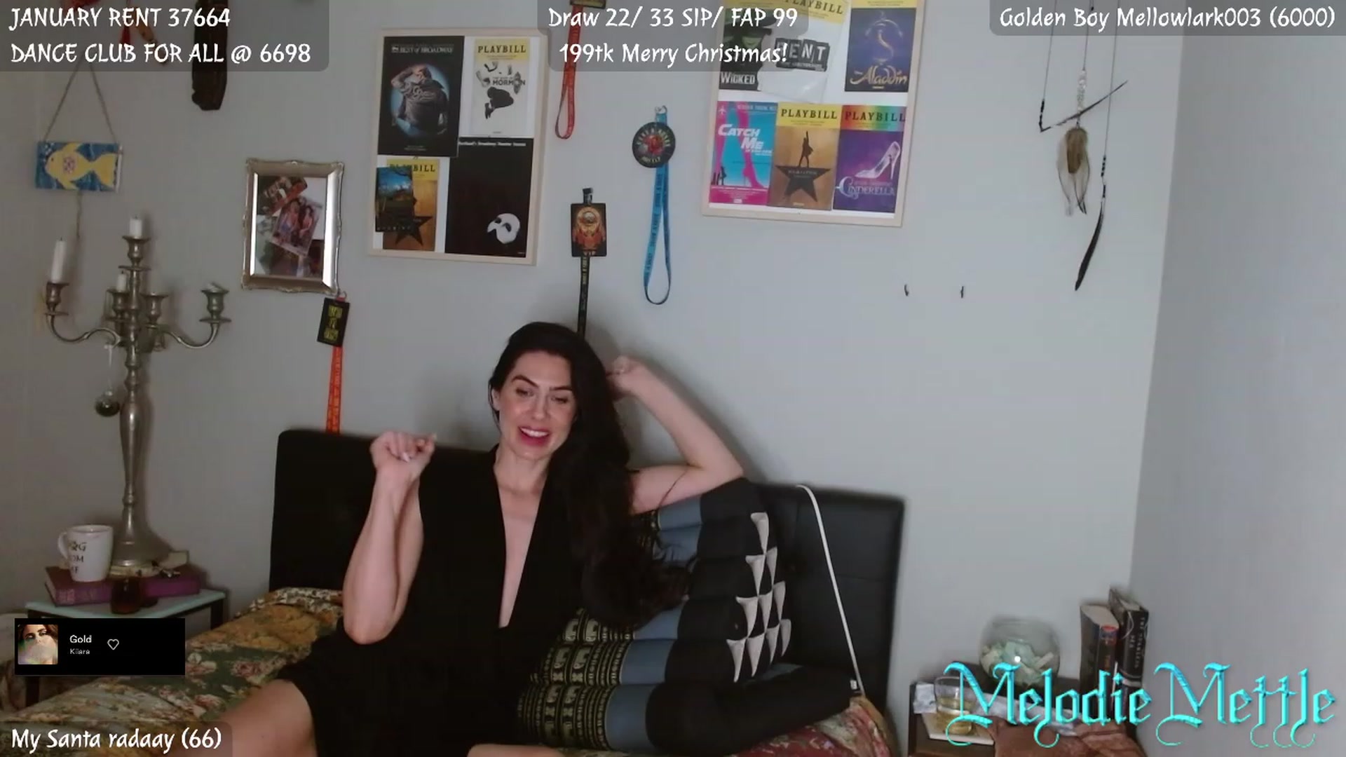 Gallery image thumbnail from MelodieMettle's myfreecams stream on, 12/25/2023, 02:49 image 4 of 20