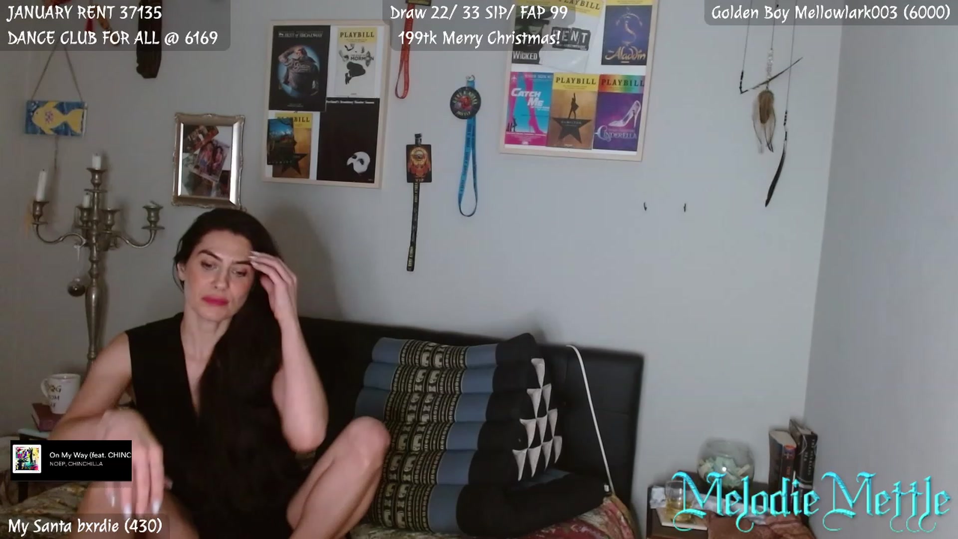 Gallery image thumbnail from MelodieMettle's myfreecams stream on, 12/25/2023, 02:49 image 19 of 20