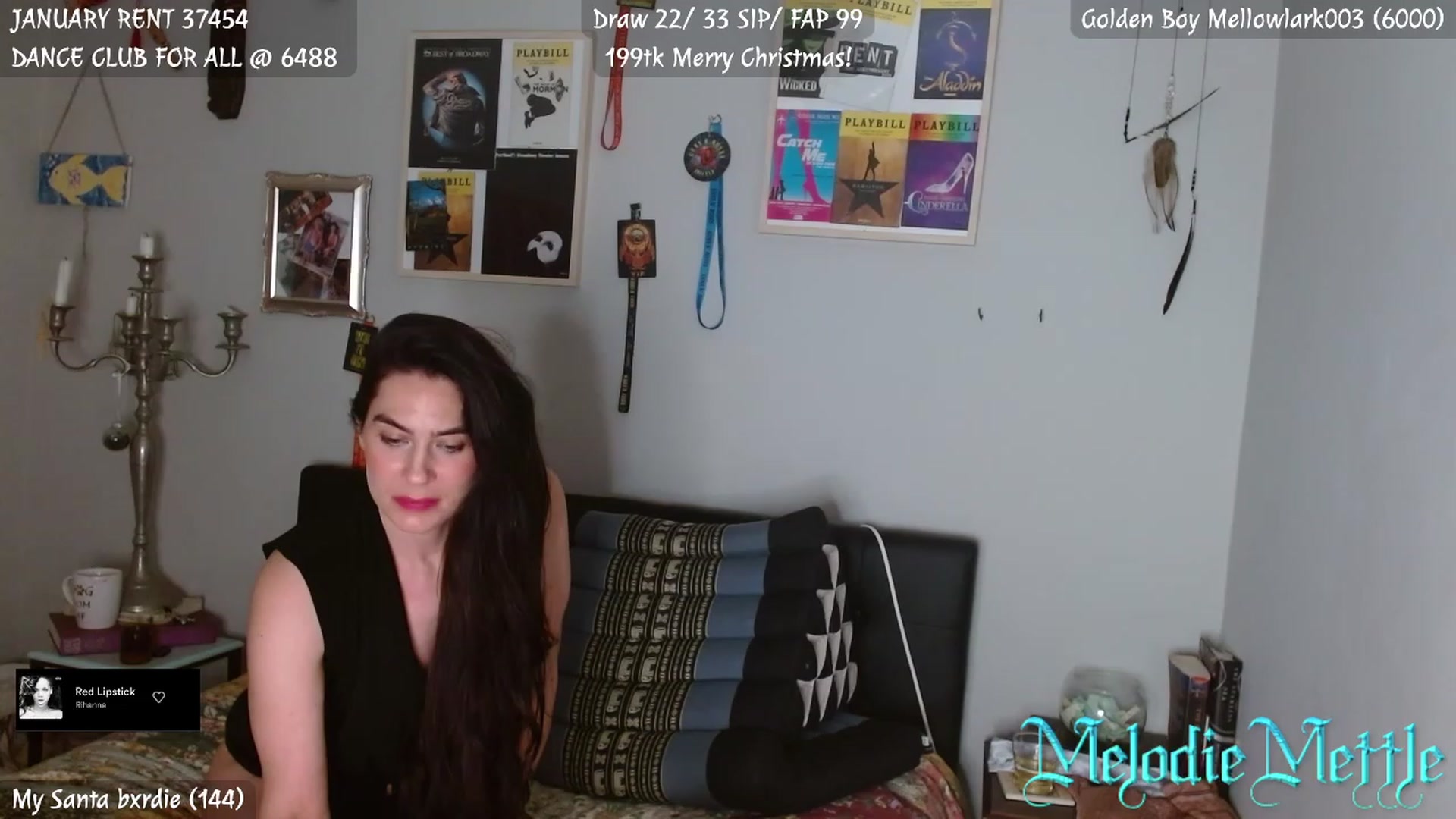 Gallery image thumbnail from MelodieMettle's myfreecams stream on, 12/25/2023, 02:49 image 9 of 20