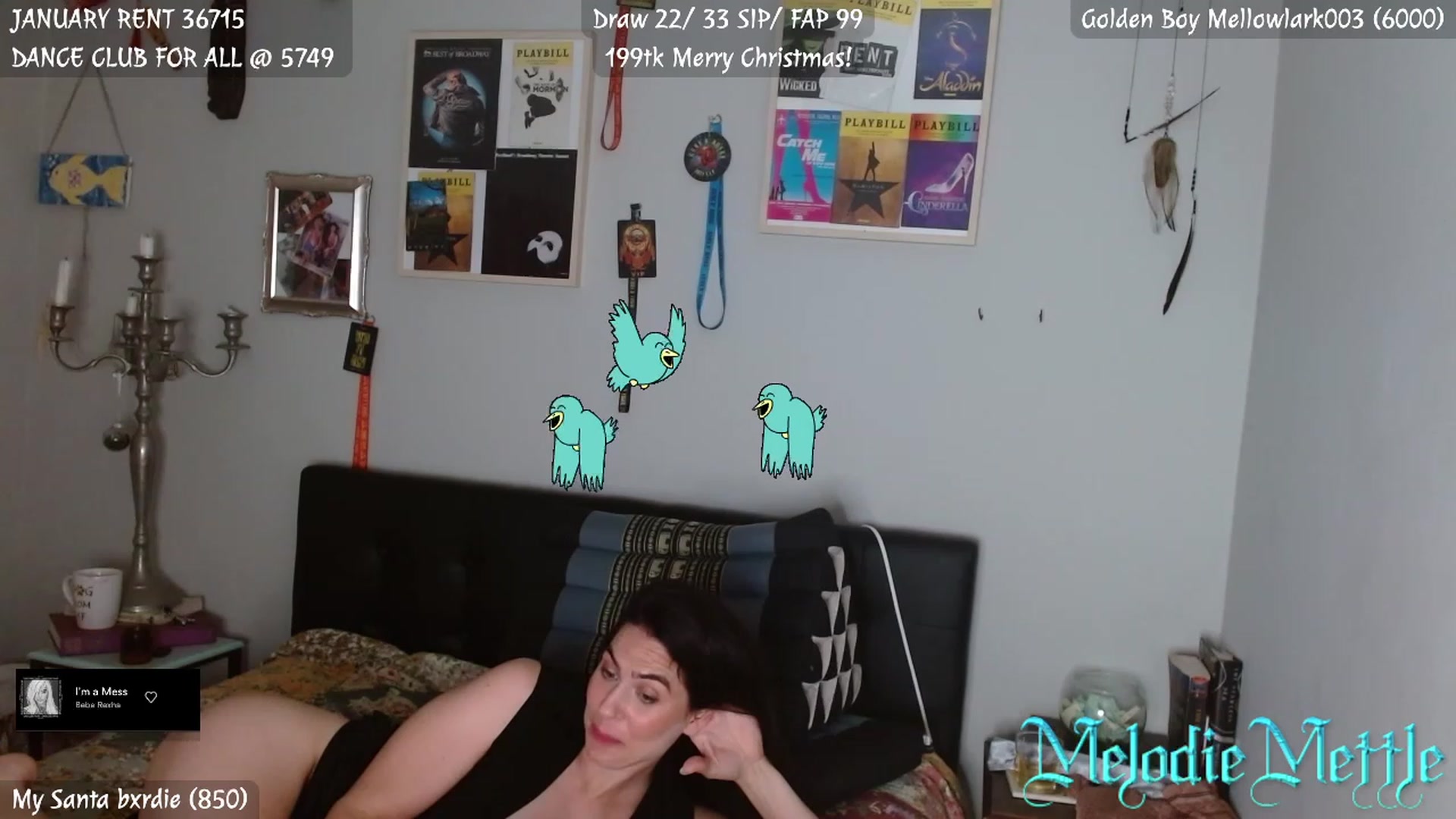 Gallery image thumbnail from MelodieMettle's myfreecams stream on, 12/25/2023, 04:33 image 8 of 20
