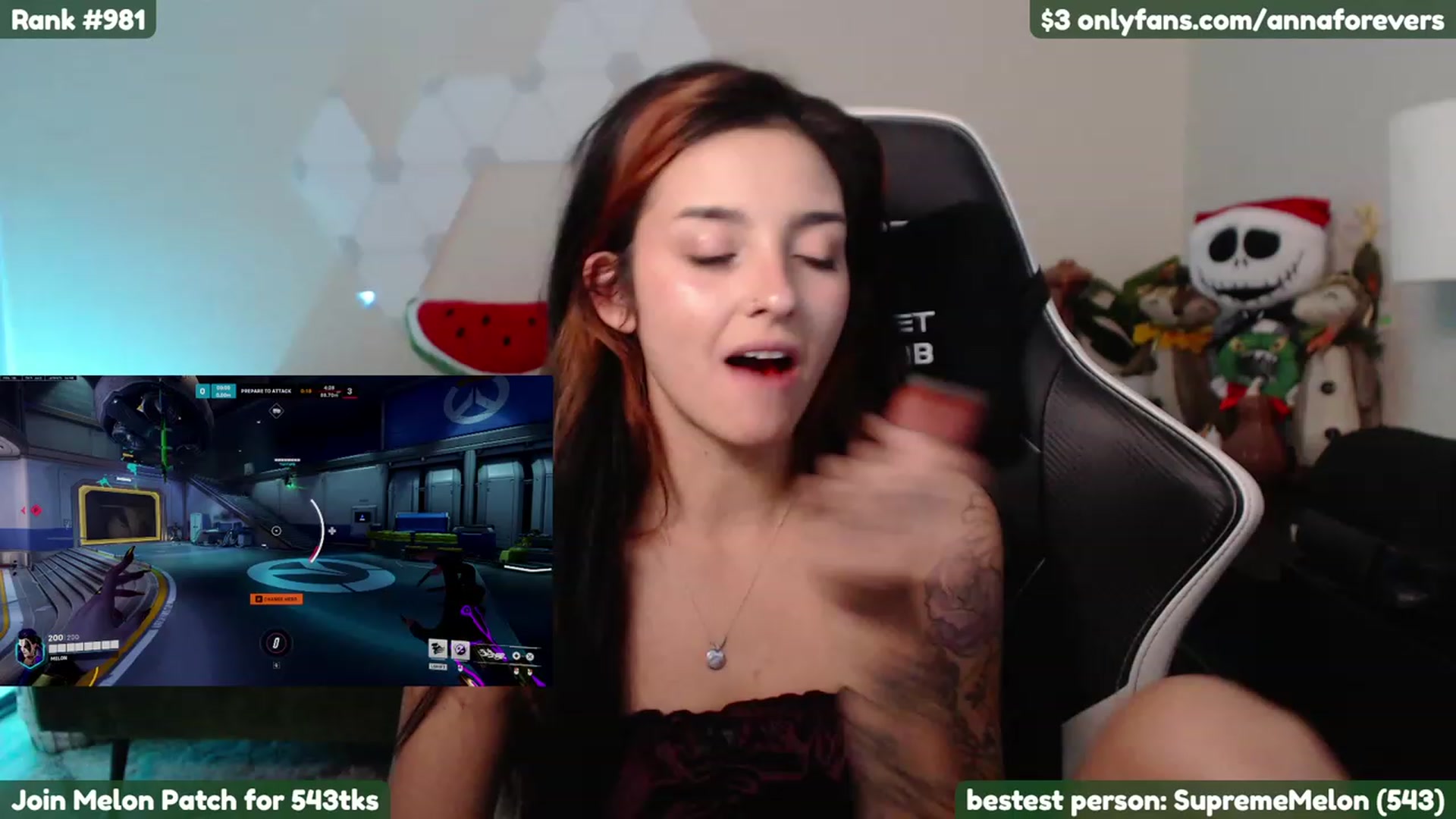 Gallery image thumbnail from Melon's myfreecams stream on, 11/17/2022, 04:42 image 14 of 20