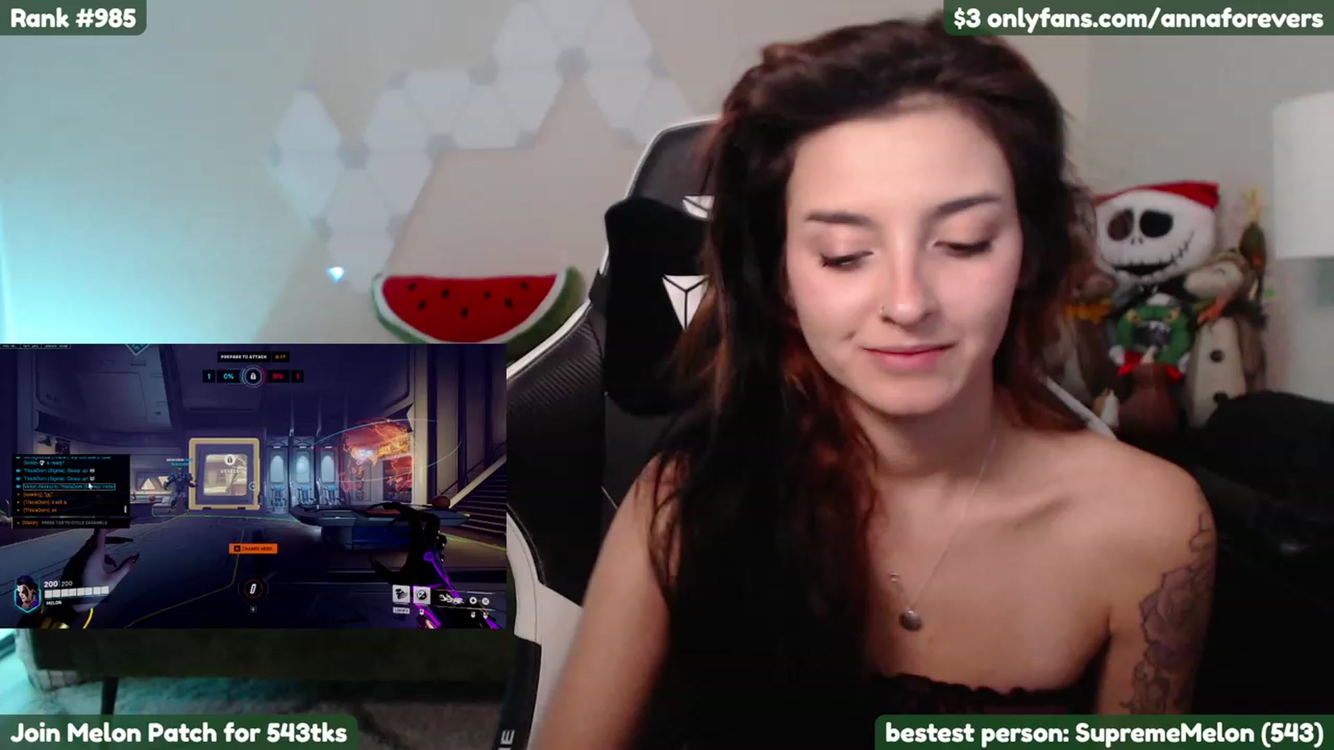 Gallery image thumbnail from Melon's myfreecams stream on, 11/17/2022, 04:58 image 12 of 20