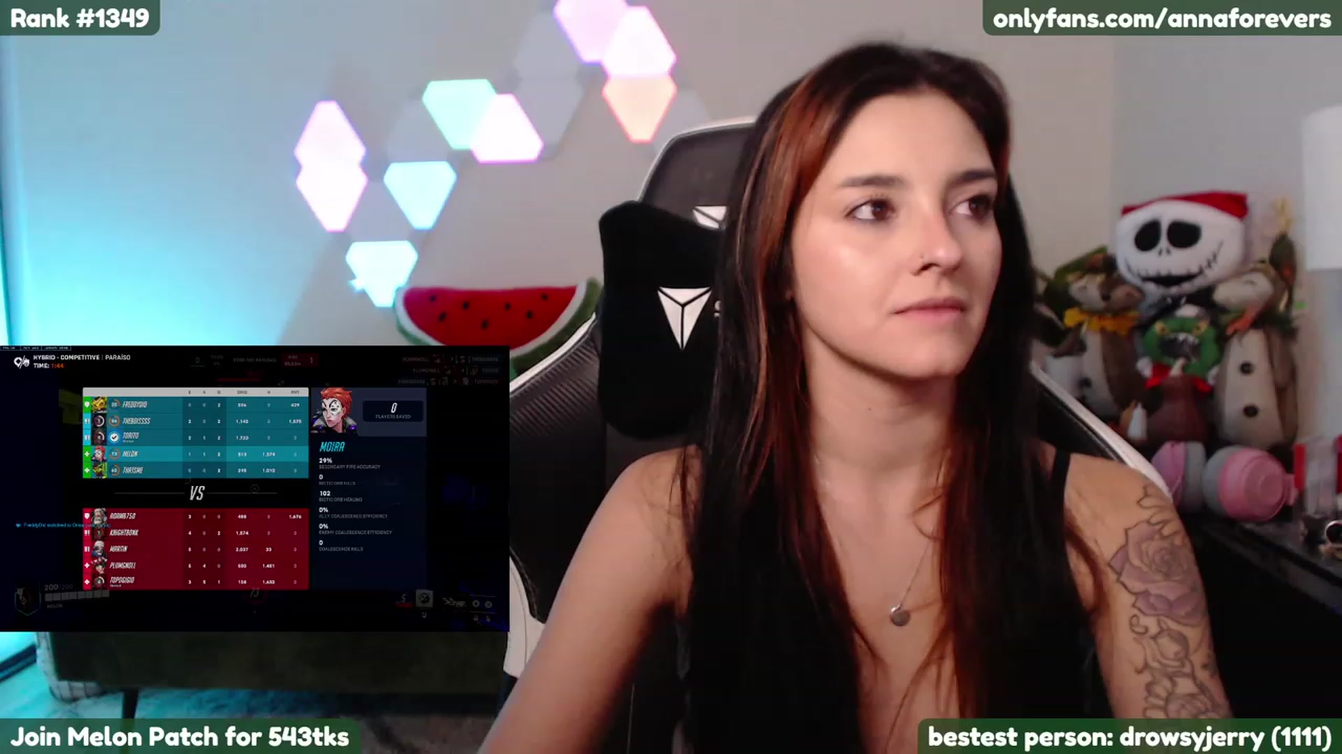 Gallery image thumbnail from Melon's myfreecams stream on, 11/23/2022, 04:58 image 6 of 20