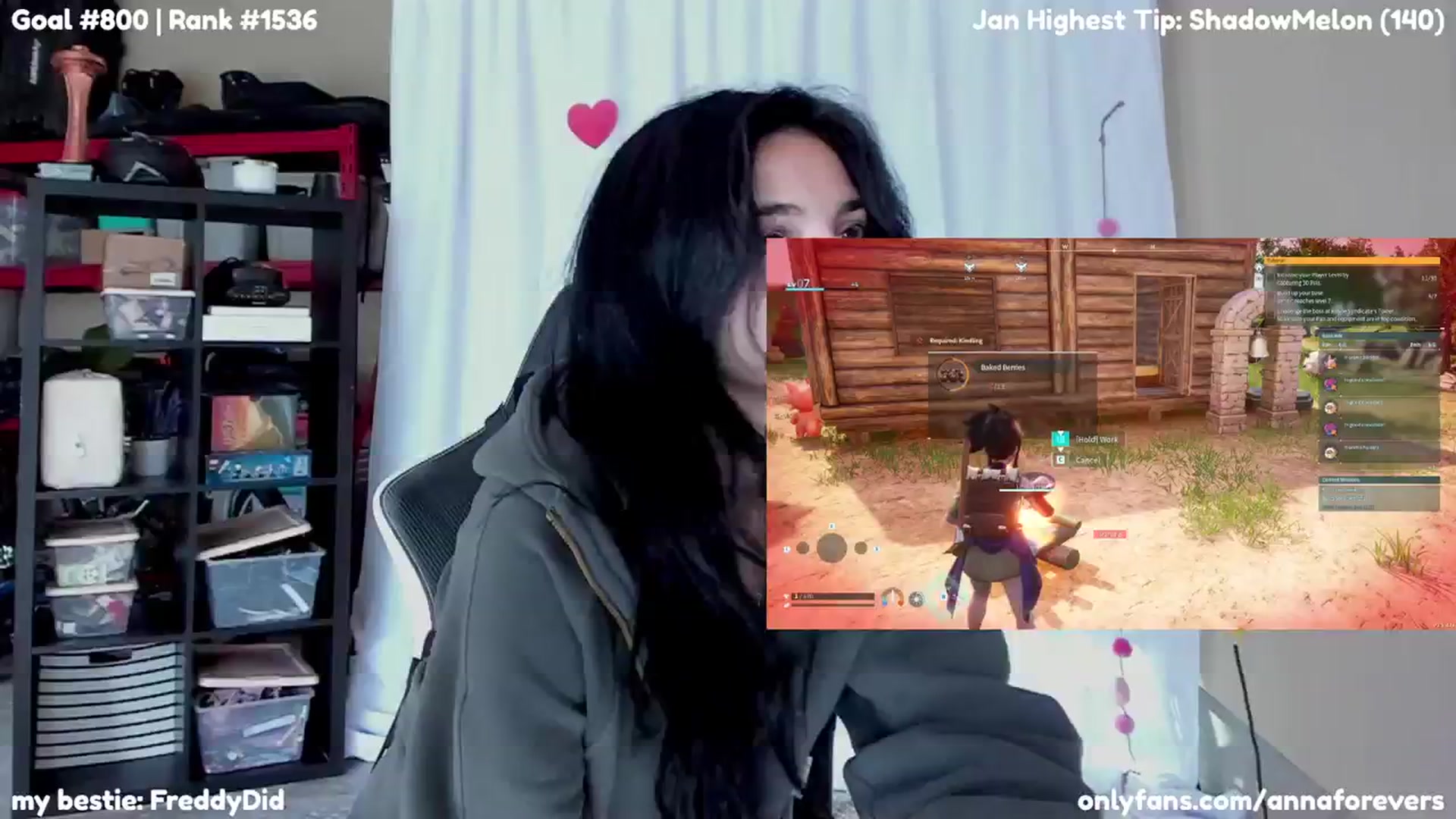 Gallery image thumbnail from Melon's myfreecams stream on, 02/02/2024, 21:12 image 16 of 20