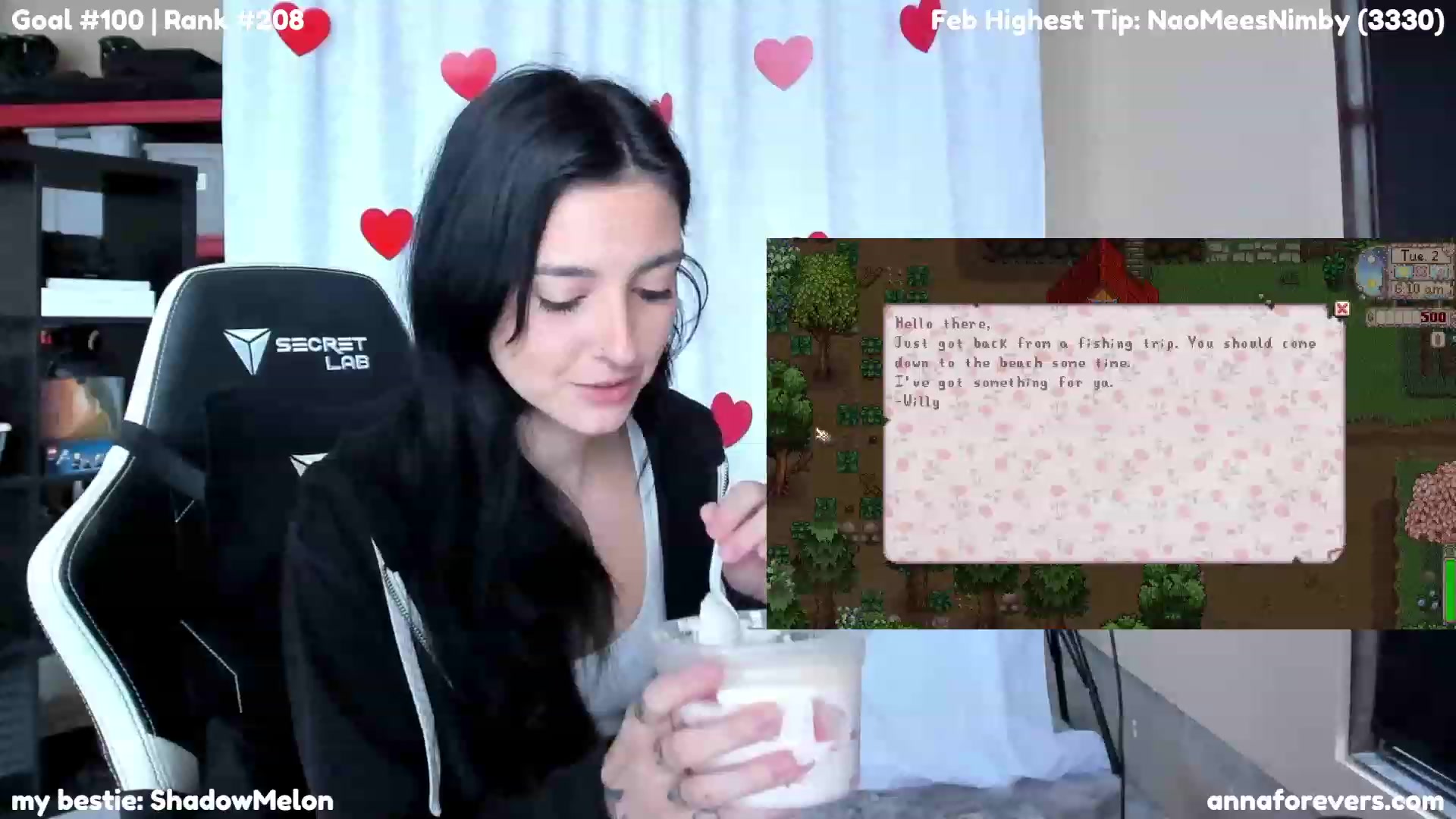 Gallery image thumbnail from Melon's myfreecams stream on, 02/04/2024, 21:26 image 1 of 20