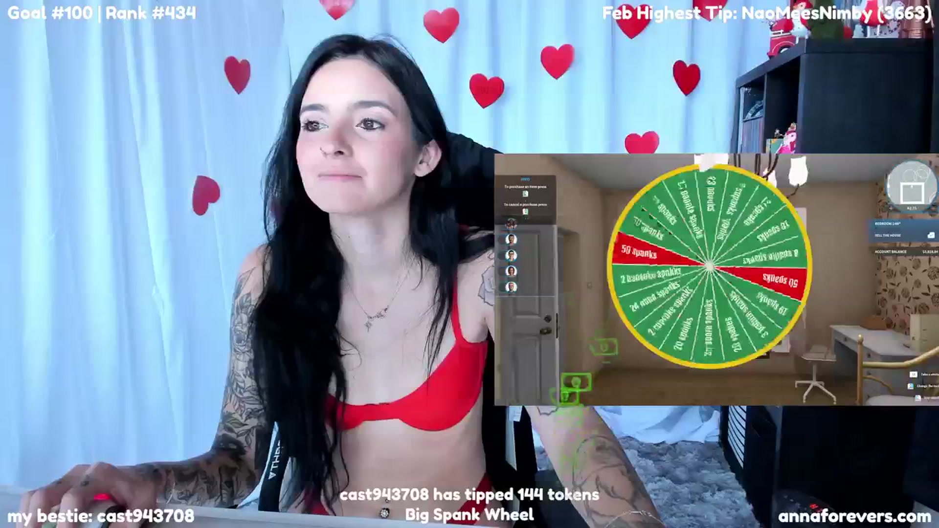 Gallery image thumbnail from Melon's myfreecams stream on, 02/14/2024, 24:05 image 8 of 20
