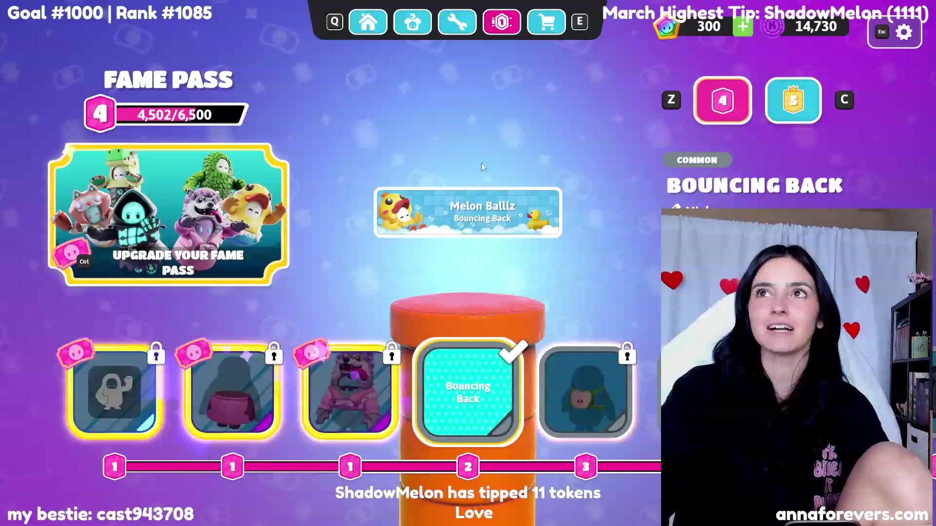 Gallery image thumbnail from Melon's myfreecams stream on, 03/08/2024, 01:14 image 6 of 20