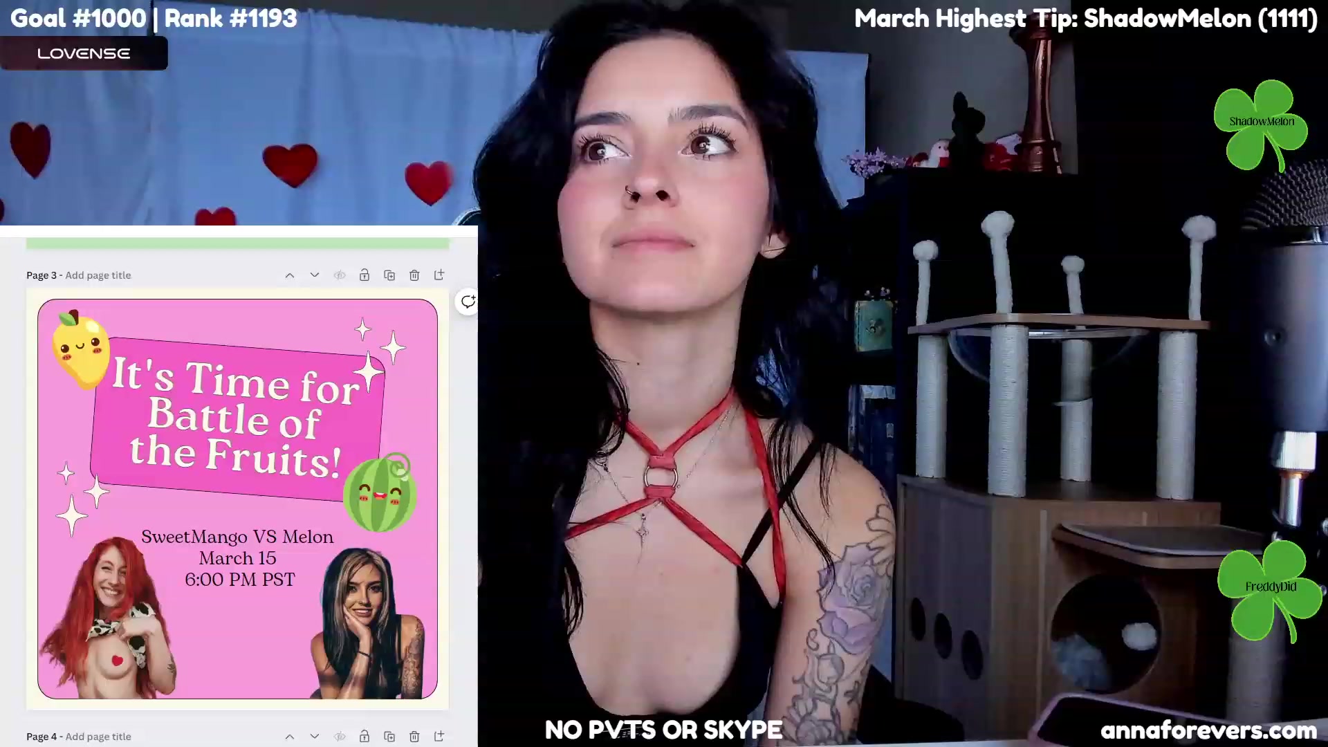 Gallery image thumbnail from Melon's myfreecams stream on, 03/10/2024, 02:34 image 7 of 20