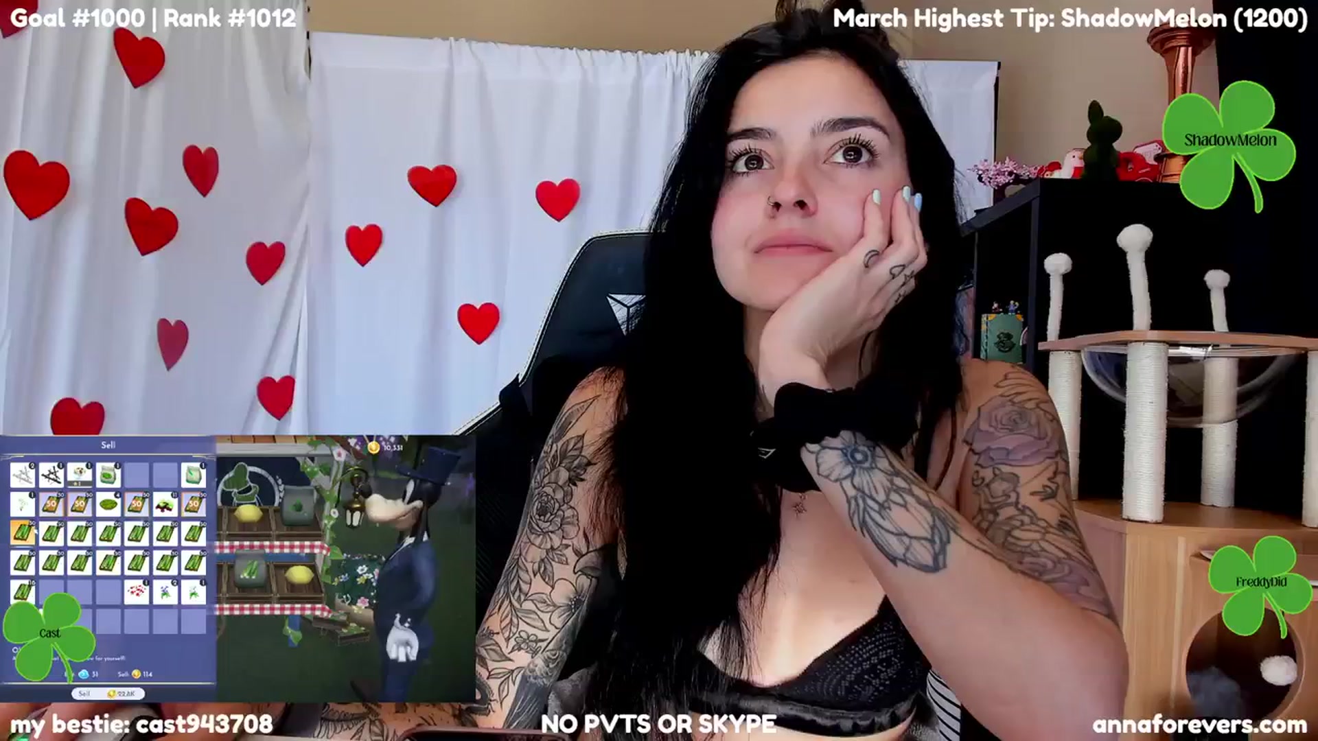 Gallery image thumbnail from Melon's myfreecams stream on, 03/20/2024, 21:58 image 11 of 20