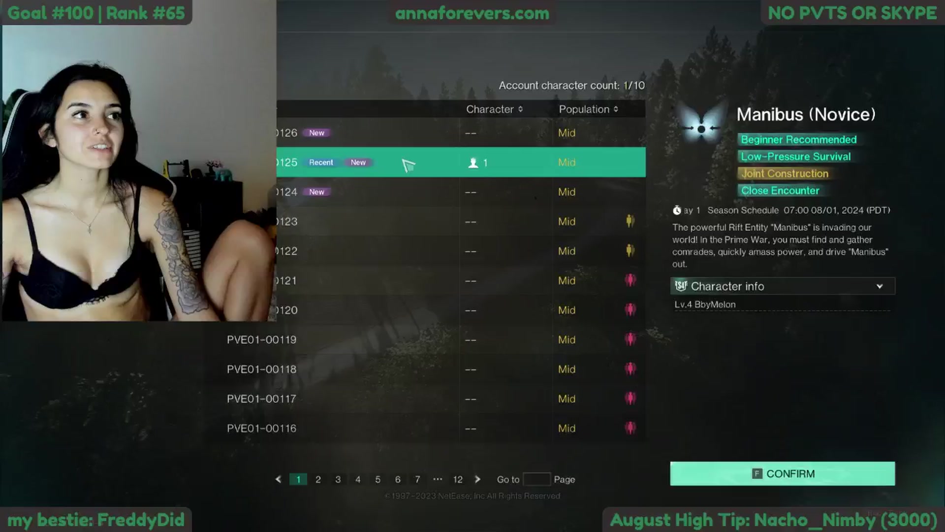Gallery image thumbnail from Melon's myfreecams stream on, 08/02/2024, 02:34 image 20 of 20