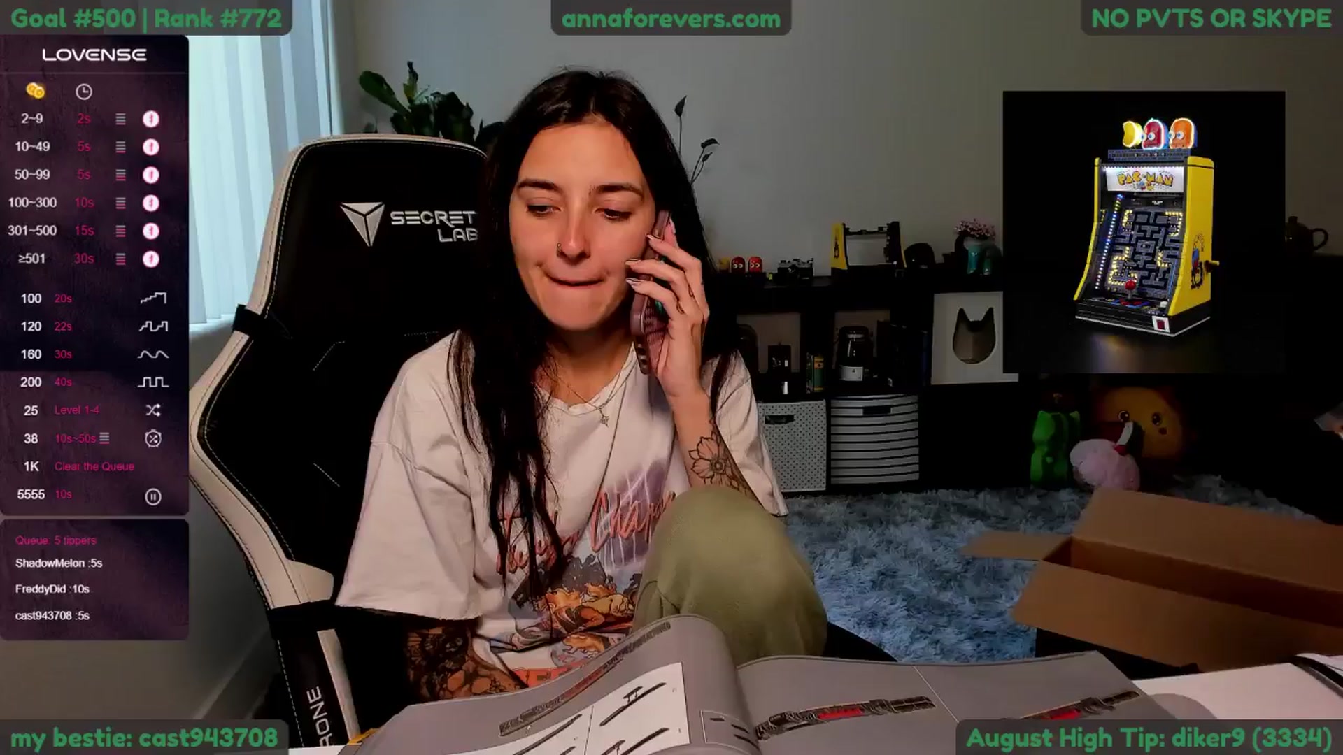 Gallery image thumbnail from Melon's myfreecams stream on, 08/16/2024, 03:28 image 12 of 20