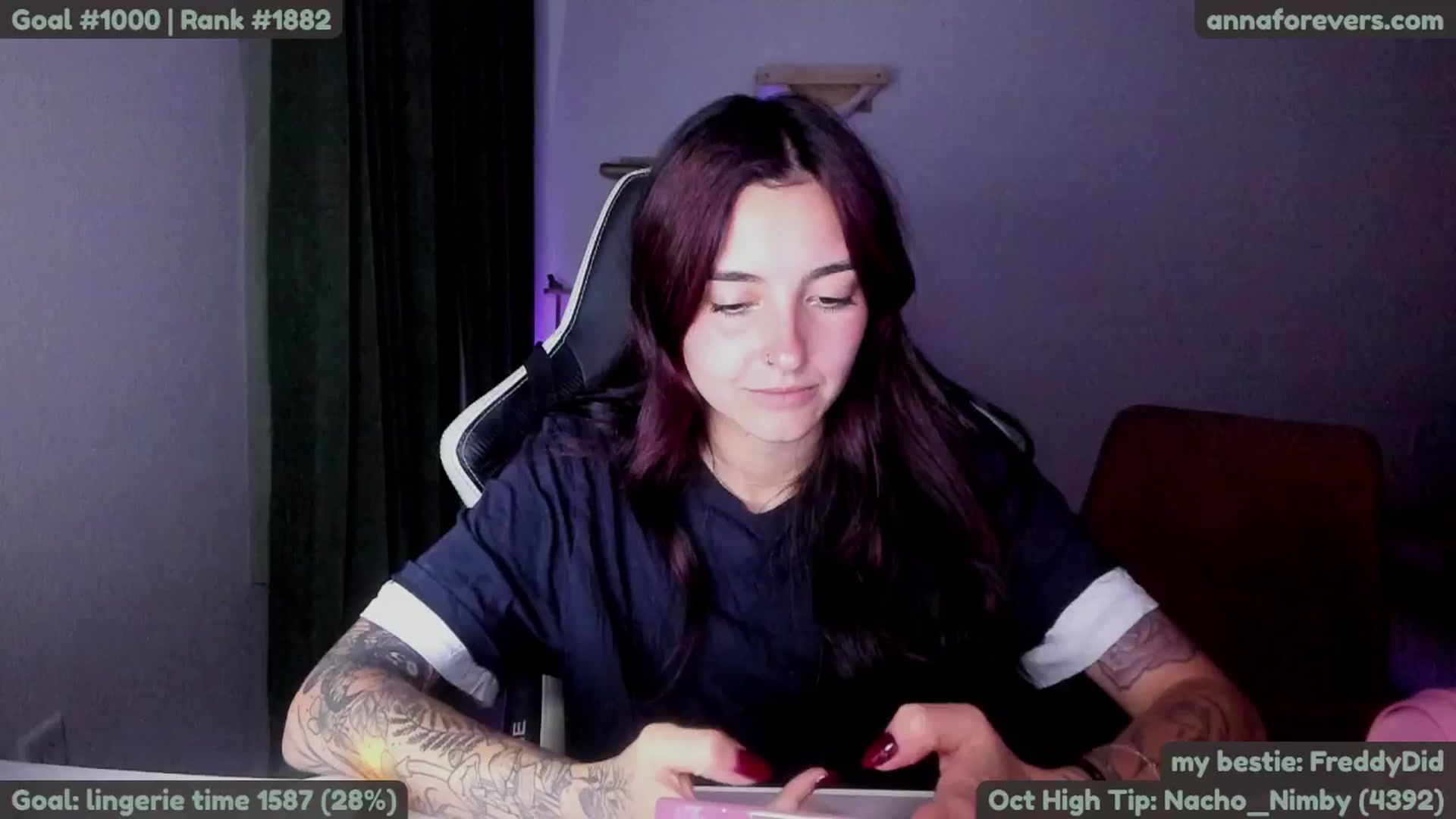 Gallery image thumbnail from Melon's myfreecams stream on, 10/27/2024, 04:03 image 15 of 20