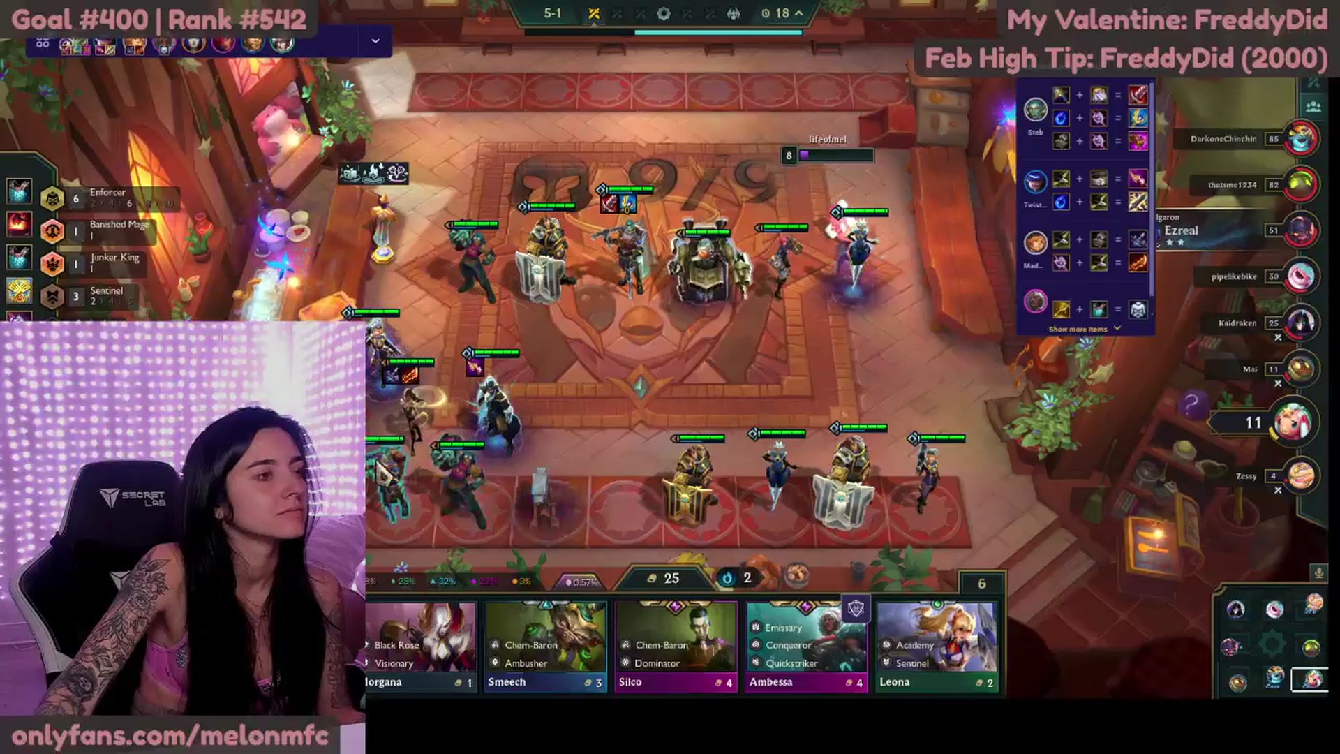 Gallery image thumbnail from Melon's myfreecams stream on, 02/25/2025, 03:44 image 11 of 20