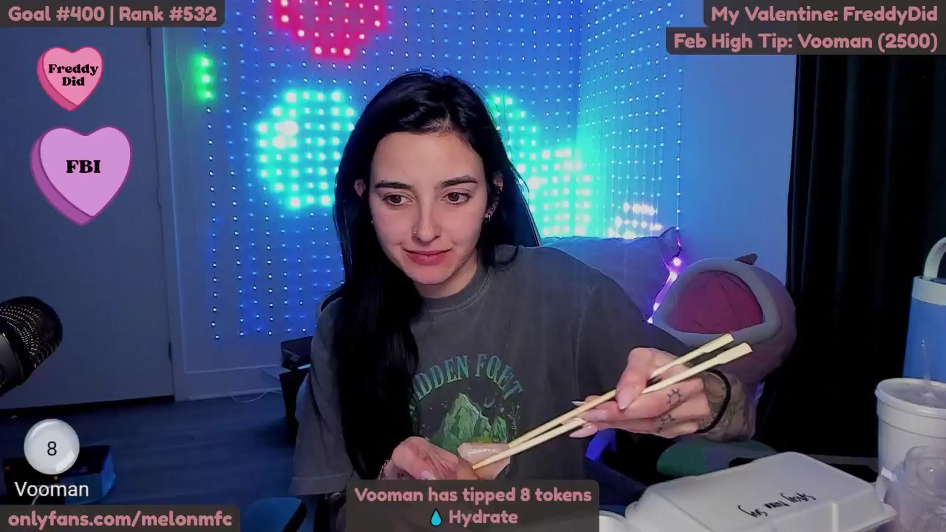Gallery image thumbnail from Melon's myfreecams stream on, 03/01/2025, 05:23 image 13 of 20