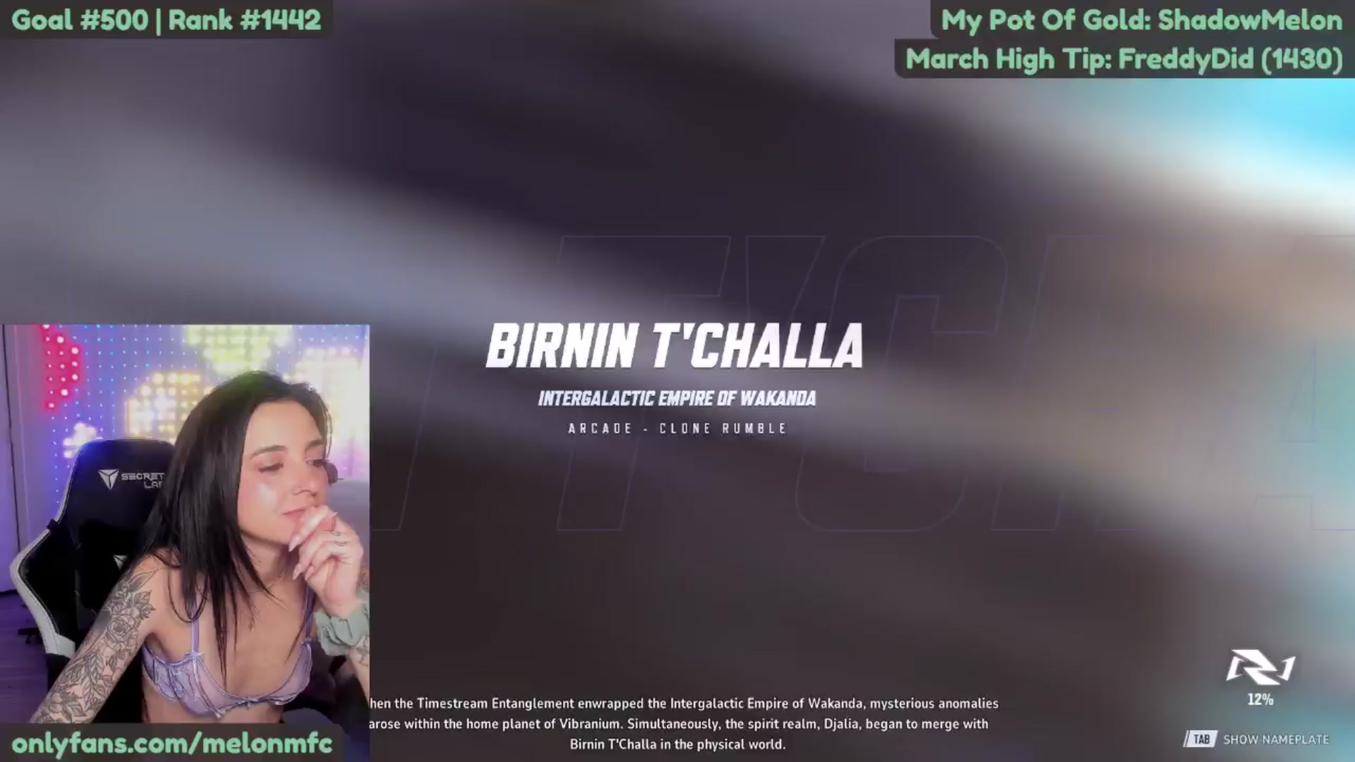 Gallery image thumbnail from Melon's myfreecams stream on, 03/08/2025, 04:35 image 19 of 20