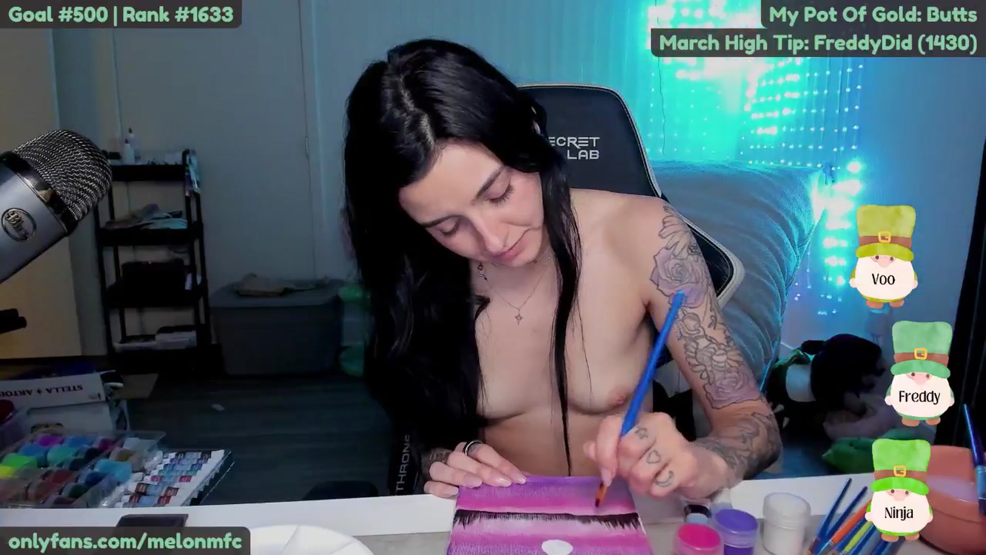 Gallery image thumbnail from Melon's myfreecams stream on, 03/27/2025, 03:33 image 9 of 20