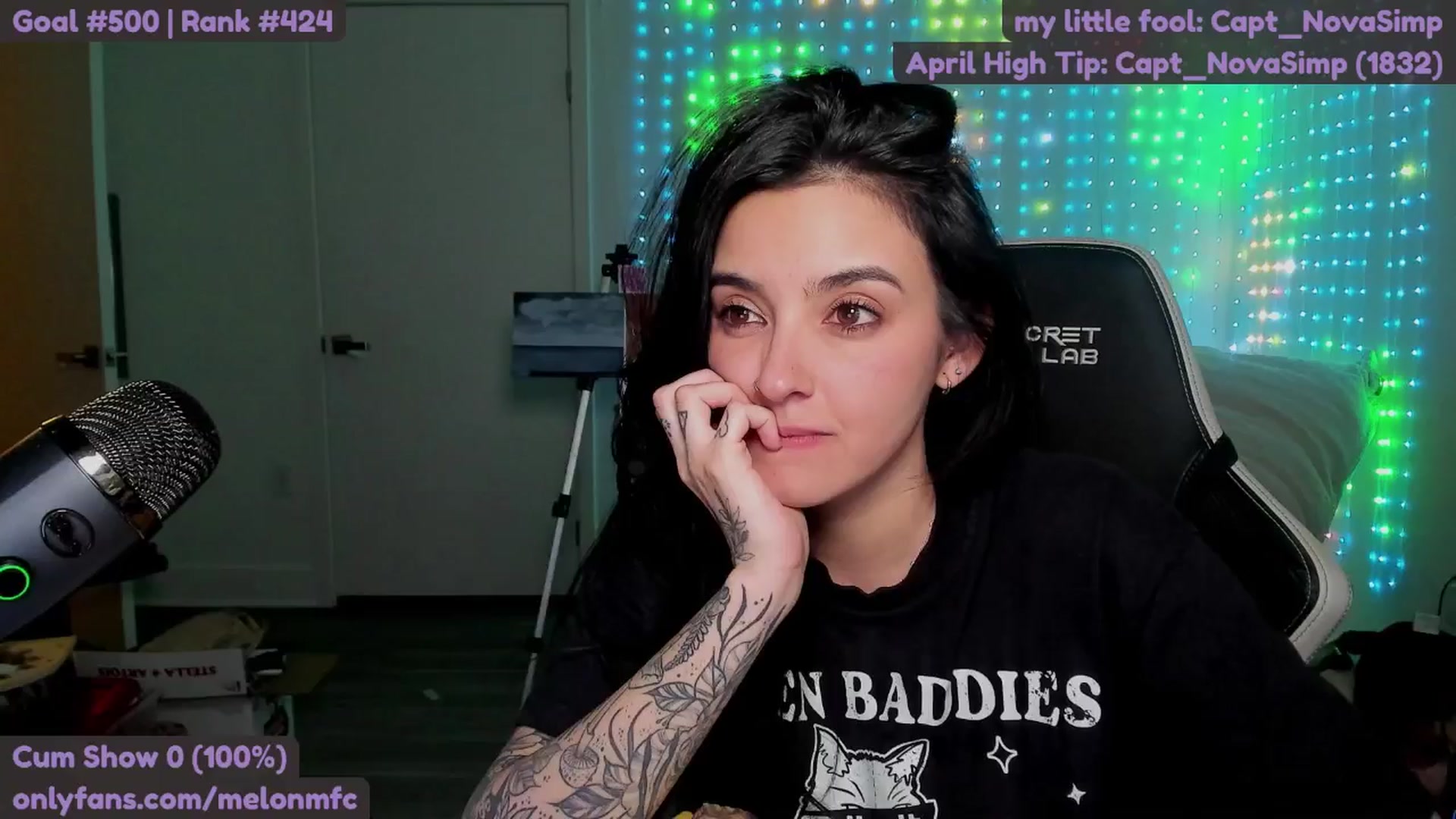 Gallery image thumbnail from Melon's myfreecams stream on, 04/07/2025, 04:38 image 18 of 20