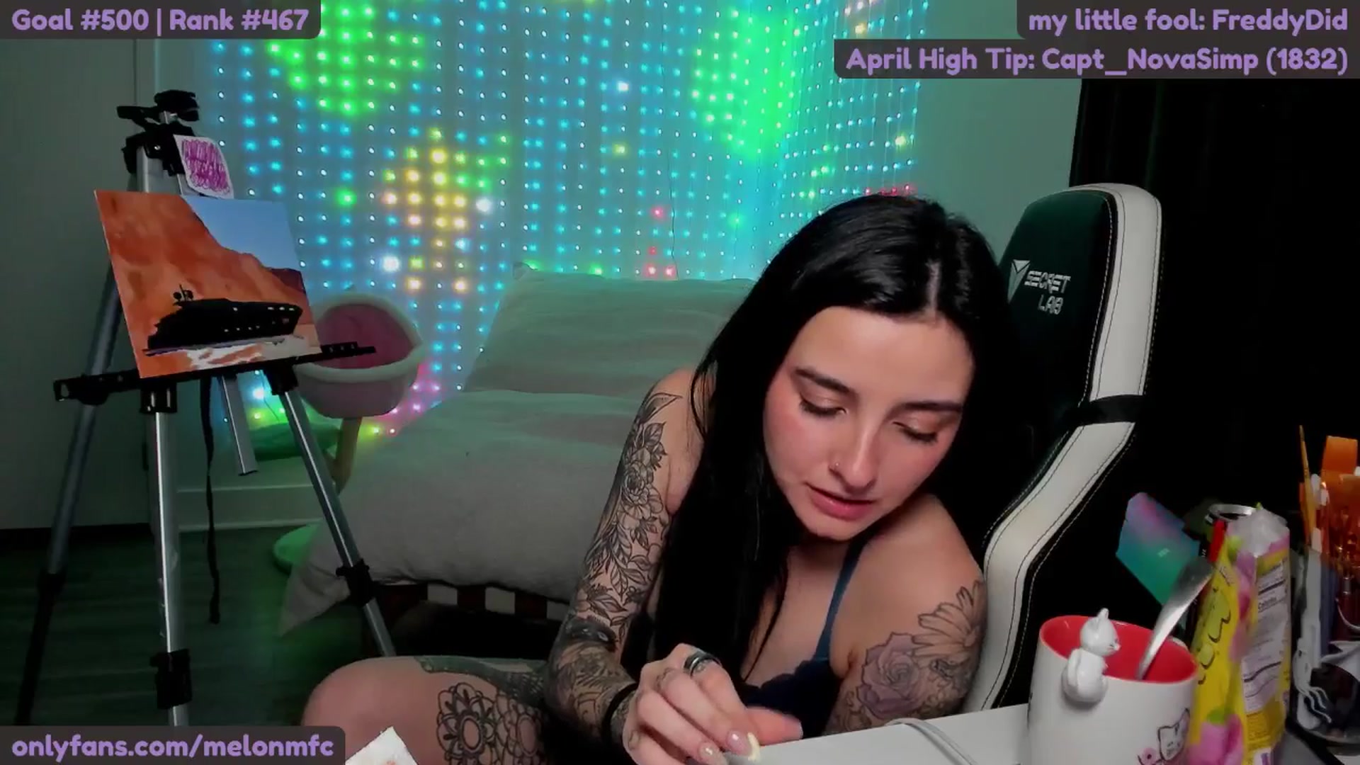 Gallery image thumbnail from Melon's myfreecams stream on, 04/09/2025, 04:05 image 15 of 20