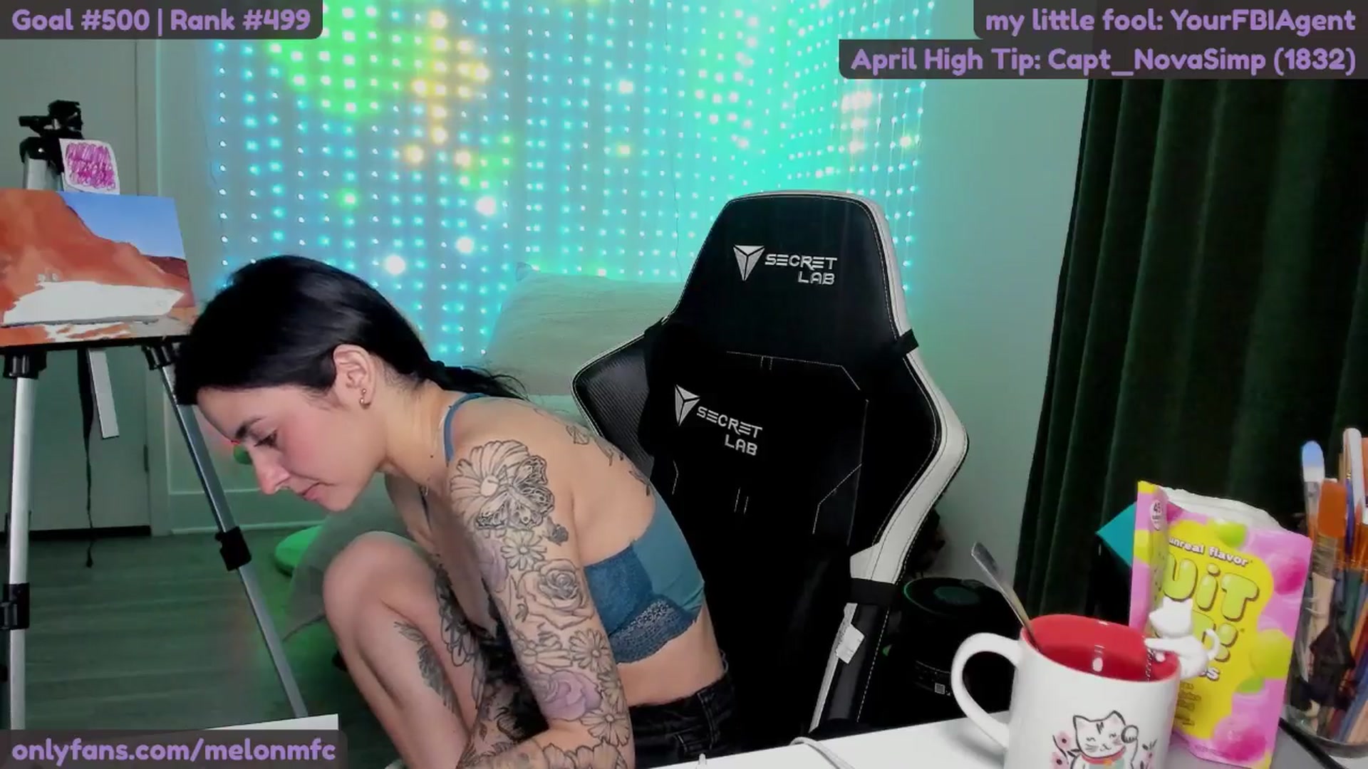 Gallery image thumbnail from Melon's myfreecams stream on, 04/09/2025, 04:05 image 4 of 20