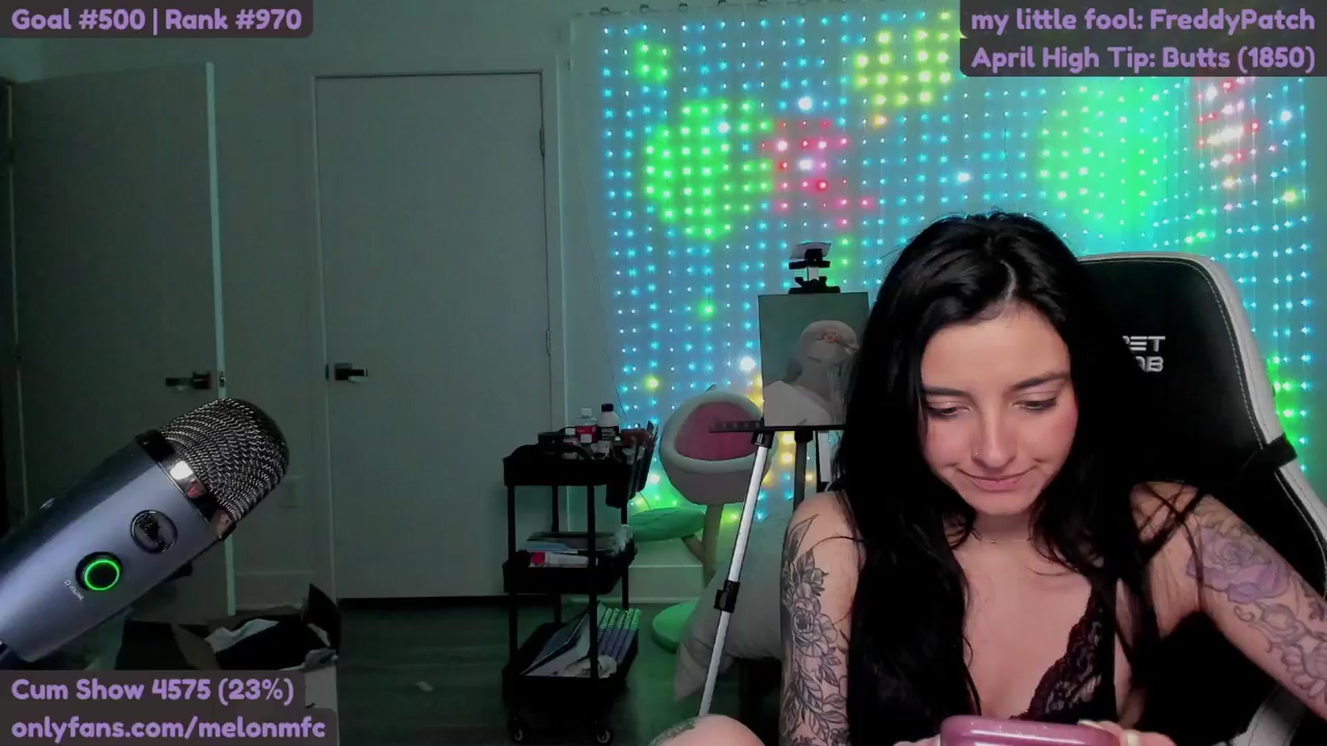 Gallery image thumbnail from Melon's myfreecams stream on, 04/26/2025, 02:11 image 13 of 20