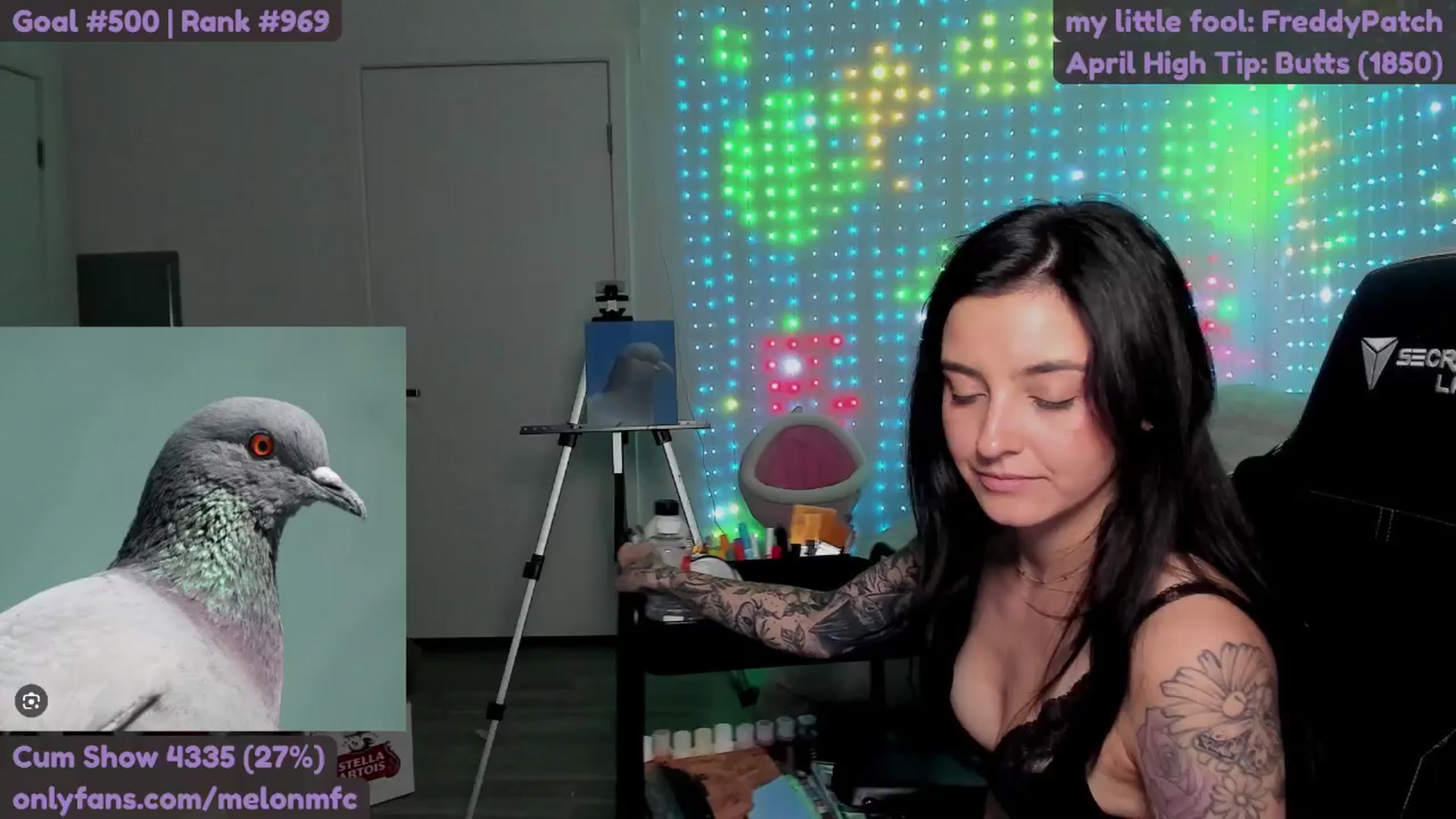 Gallery image thumbnail from Melon's myfreecams stream on, 04/26/2025, 04:32 image 20 of 20