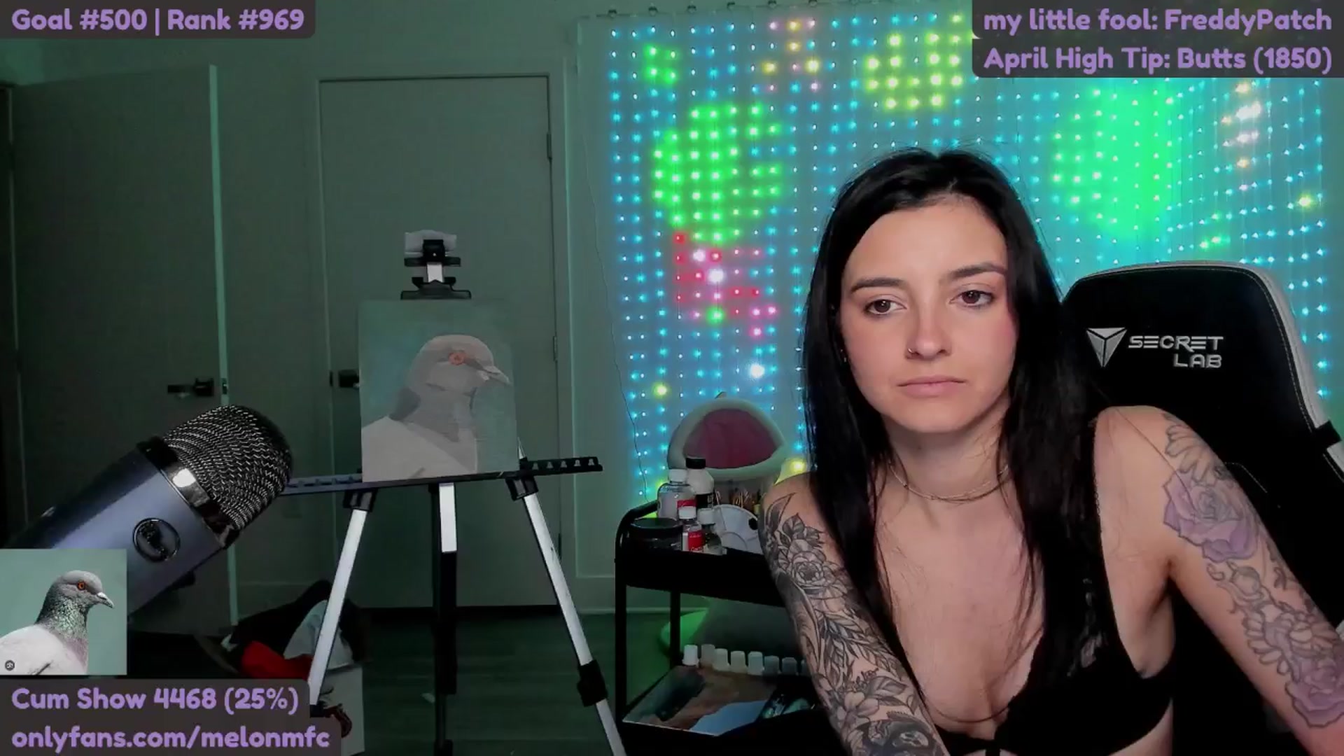 Gallery image thumbnail from Melon's myfreecams stream on, 04/26/2025, 04:32 image 5 of 20