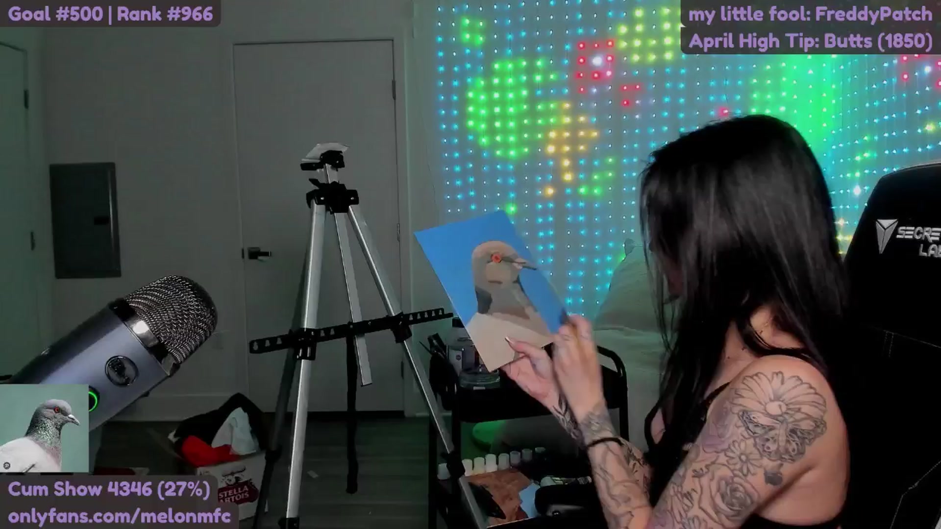 Gallery image thumbnail from Melon's myfreecams stream on, 04/26/2025, 04:32 image 10 of 20