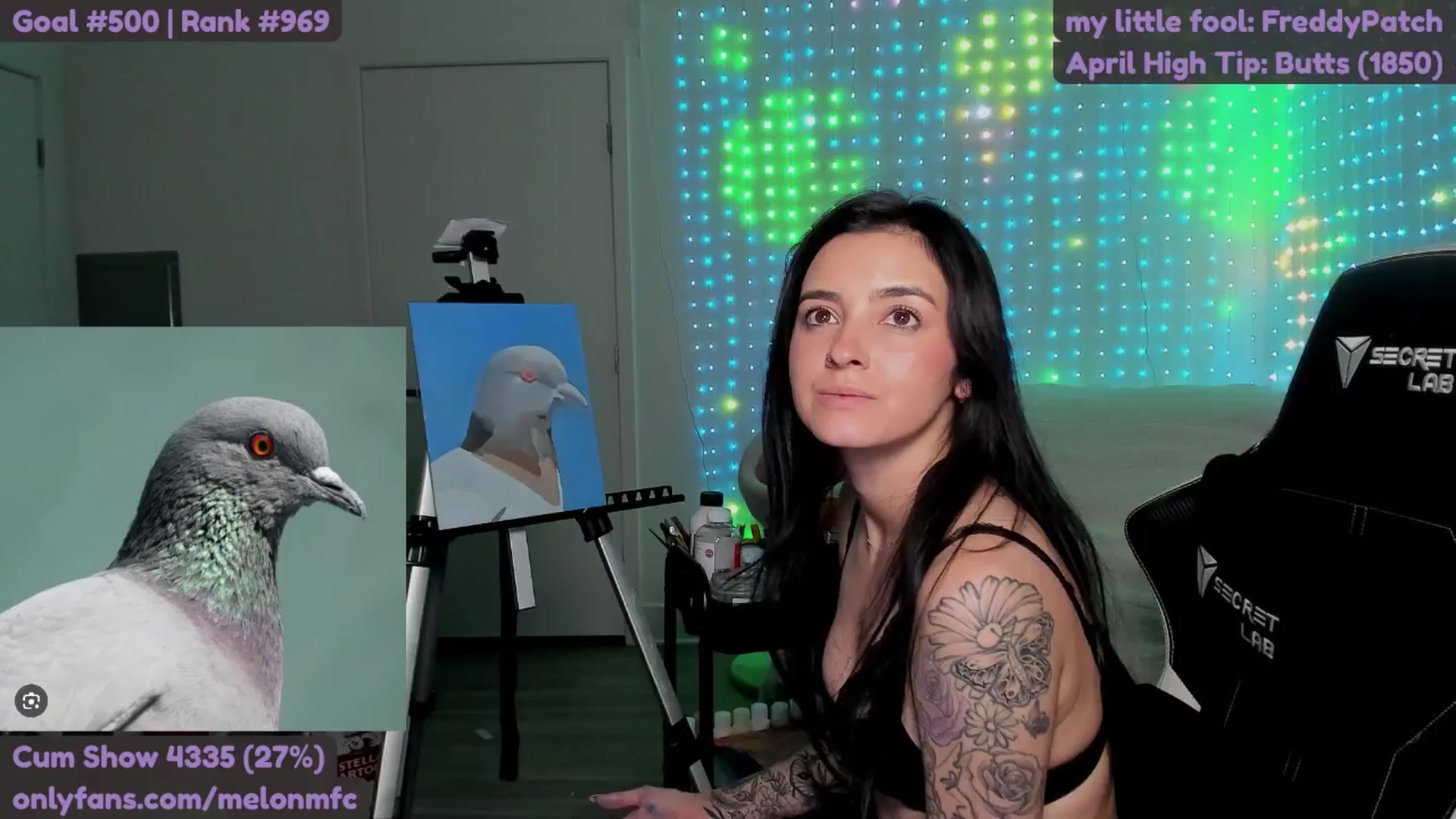 Gallery image thumbnail from Melon's myfreecams stream on, 04/26/2025, 04:32 image 16 of 20