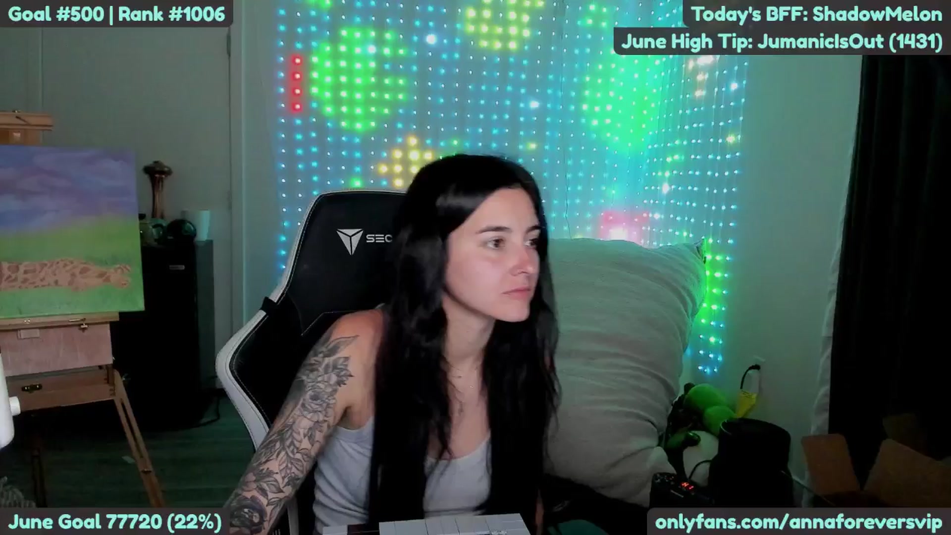 Gallery image thumbnail from Melon's myfreecams stream on, 06/23/2025, 04:03 image 1 of 20
