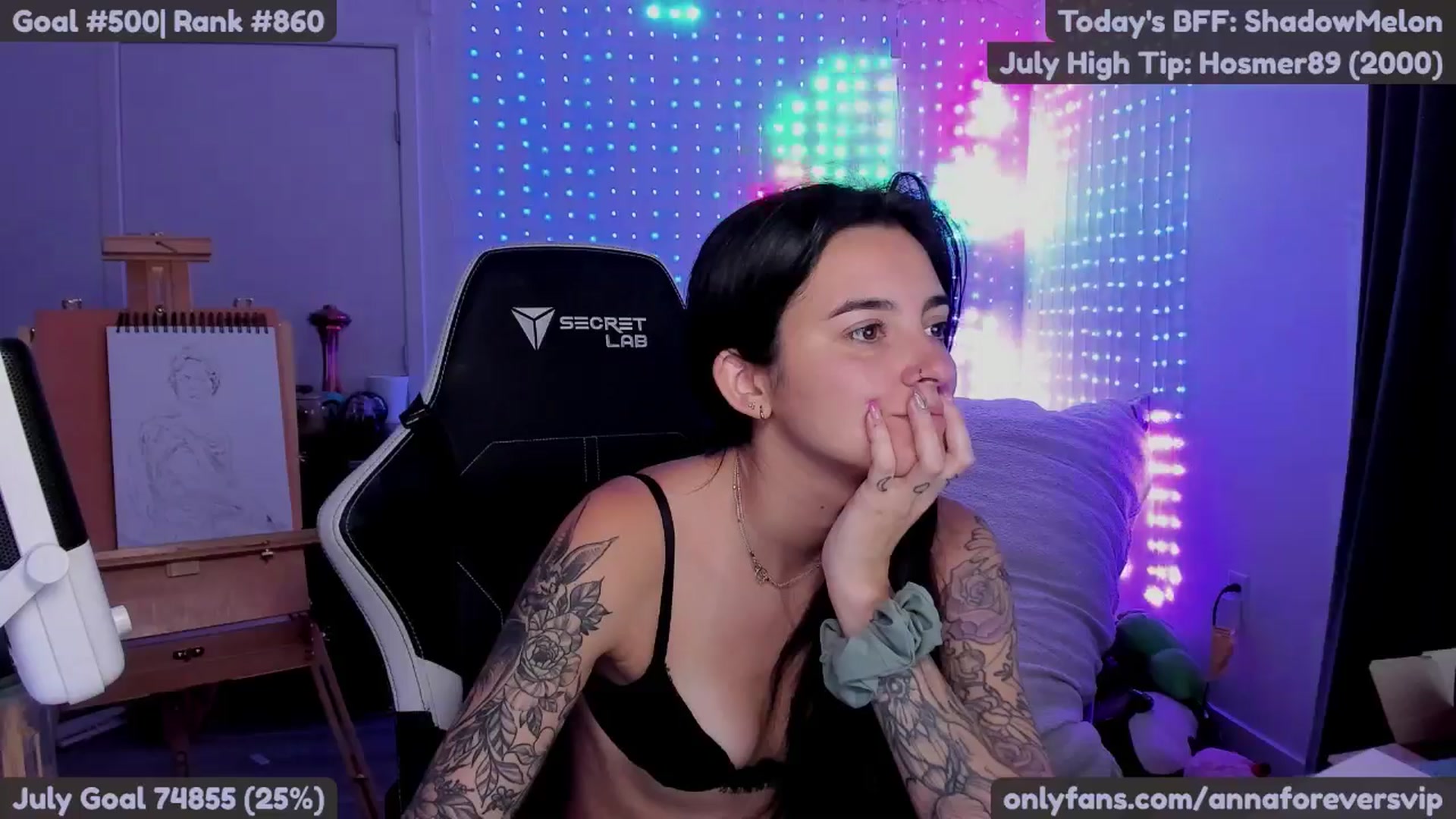 Gallery image thumbnail from Melon's myfreecams stream on, 07/16/2025, 19:20 image 6 of 20