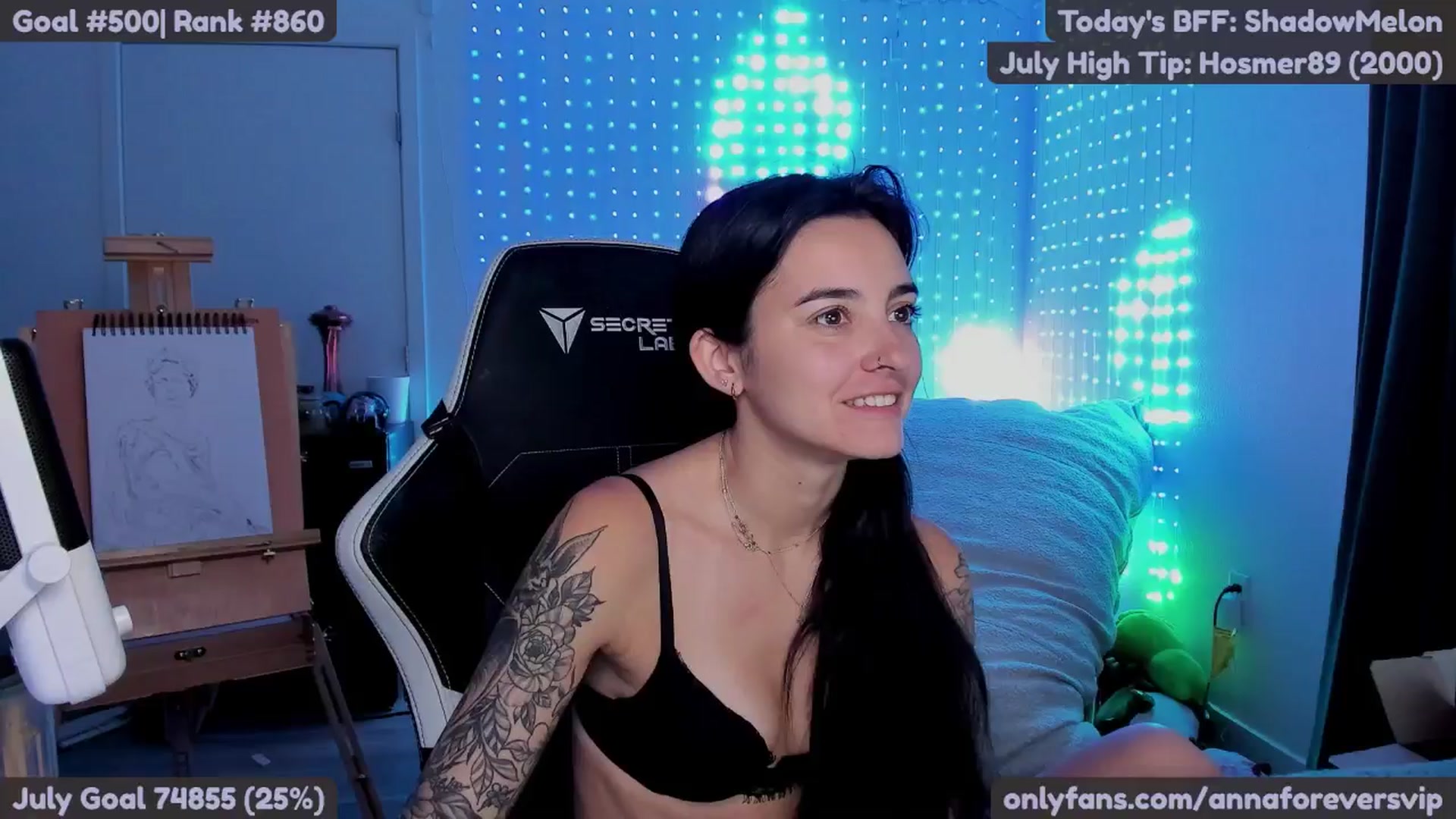 Gallery image thumbnail from Melon's myfreecams stream on, 07/16/2025, 19:20 image 5 of 20