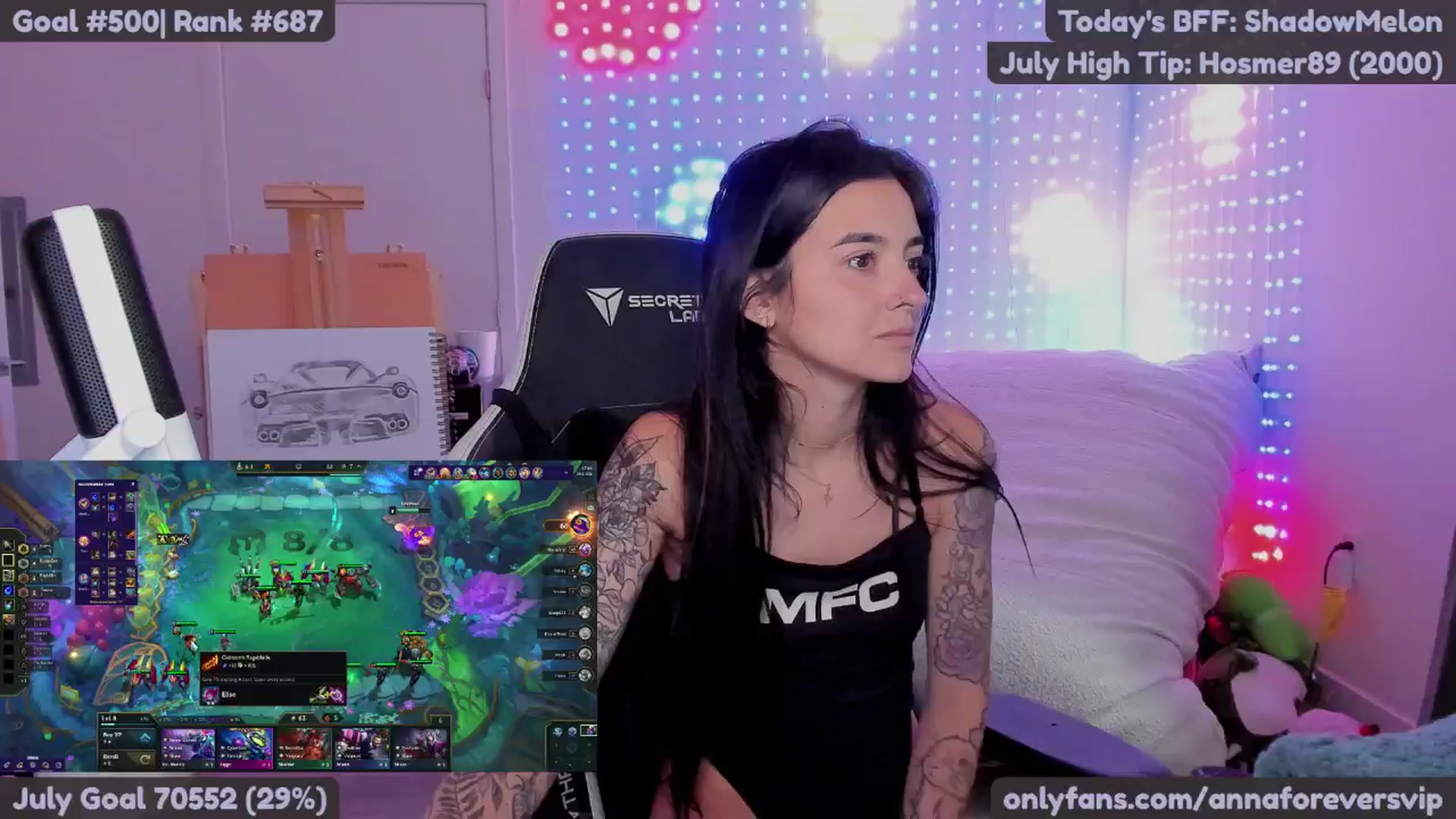 Gallery image thumbnail from Melon's myfreecams stream on, 07/17/2025, 19:04 image 9 of 20