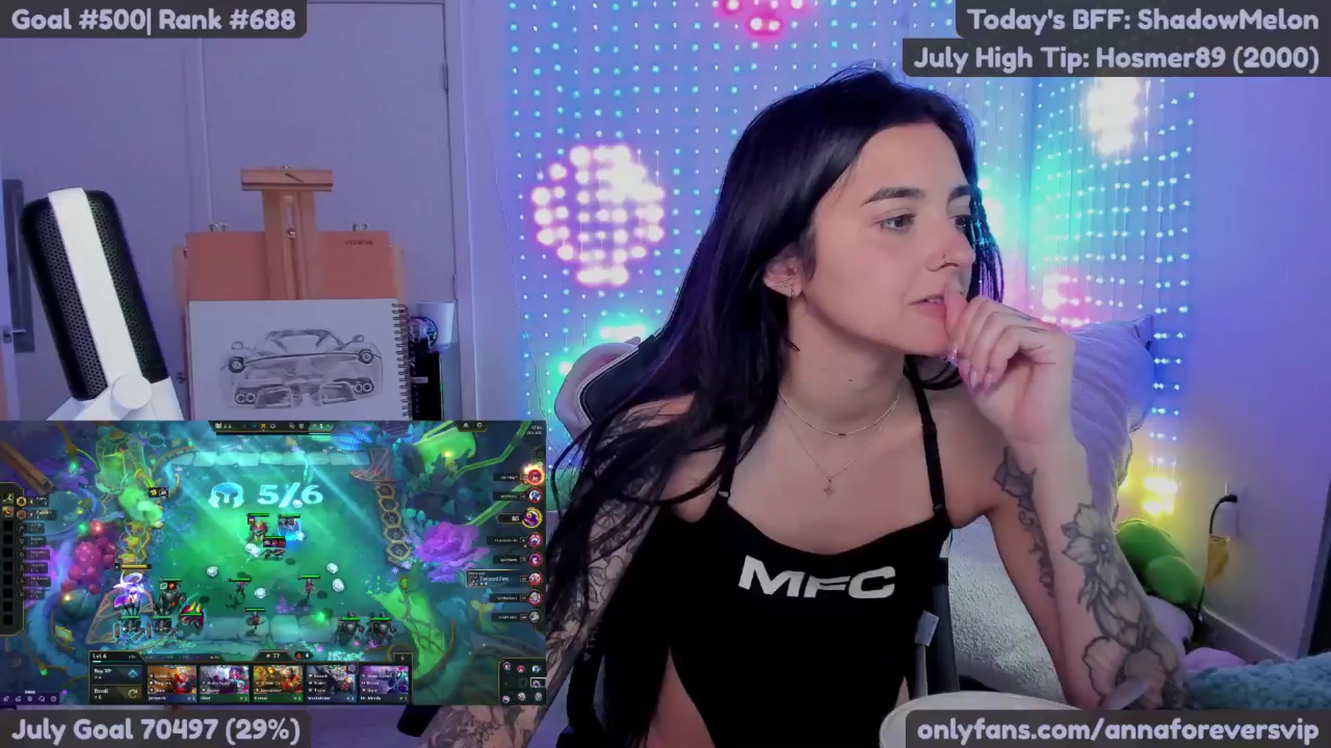 Gallery image thumbnail from Melon's myfreecams stream on, 07/17/2025, 19:04 image 17 of 20