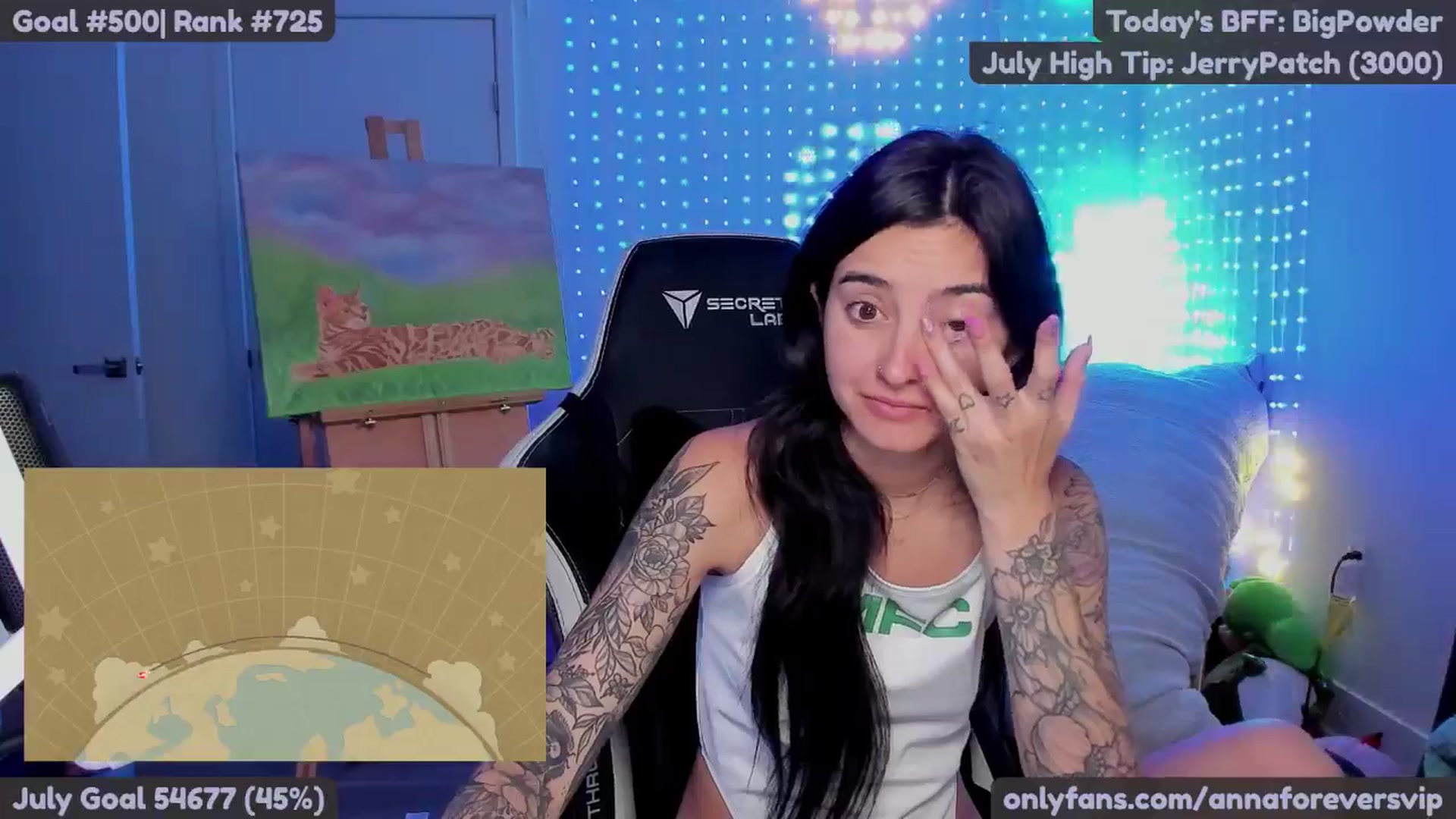Gallery image thumbnail from Melon's myfreecams stream on, 07/25/2025, 20:26 image 8 of 20
